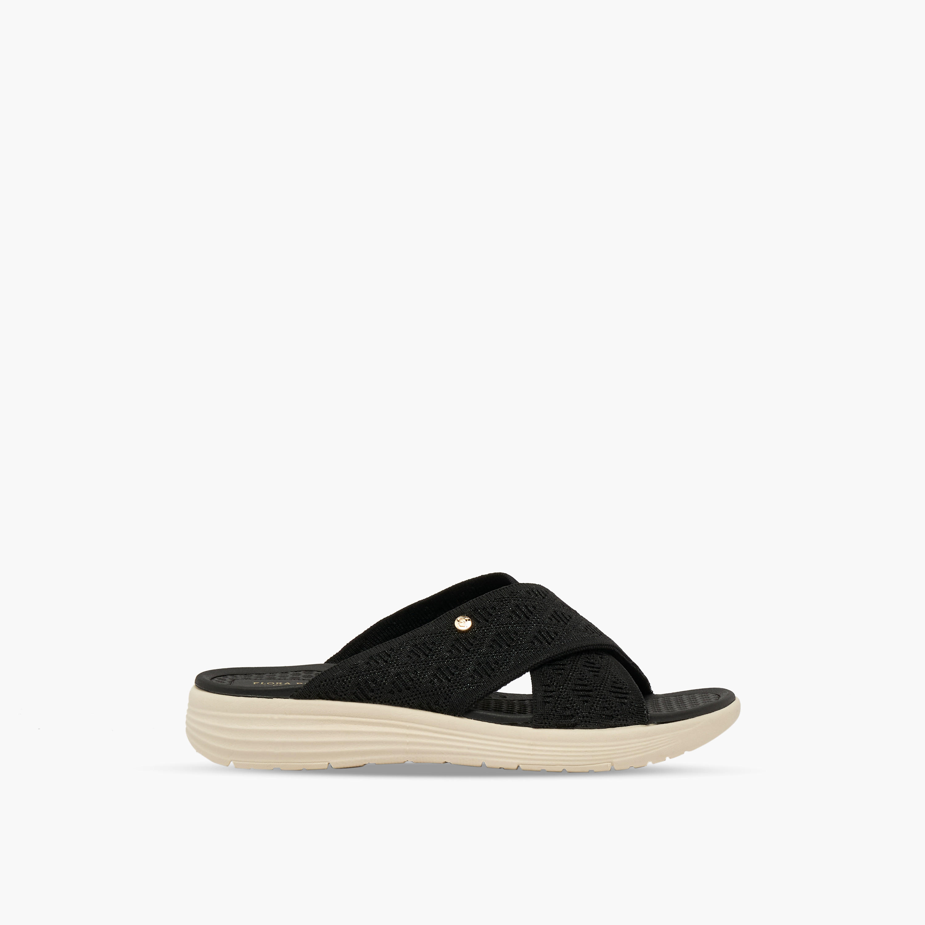 Flora Bella Women Textured Cross Strap Sandals-women-shoes-flats-sandals-image-3