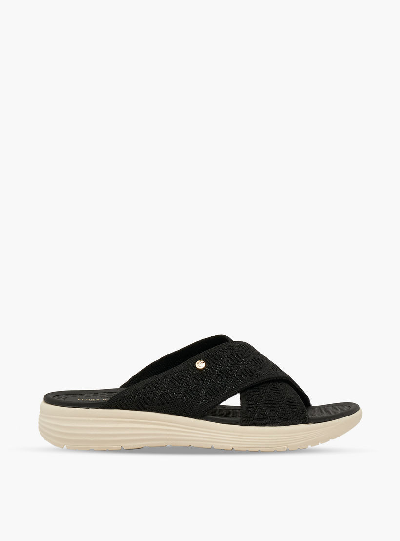 Flora Bella Women Textured Cross Strap Sandals-women-shoes-flats-sandals-image-3