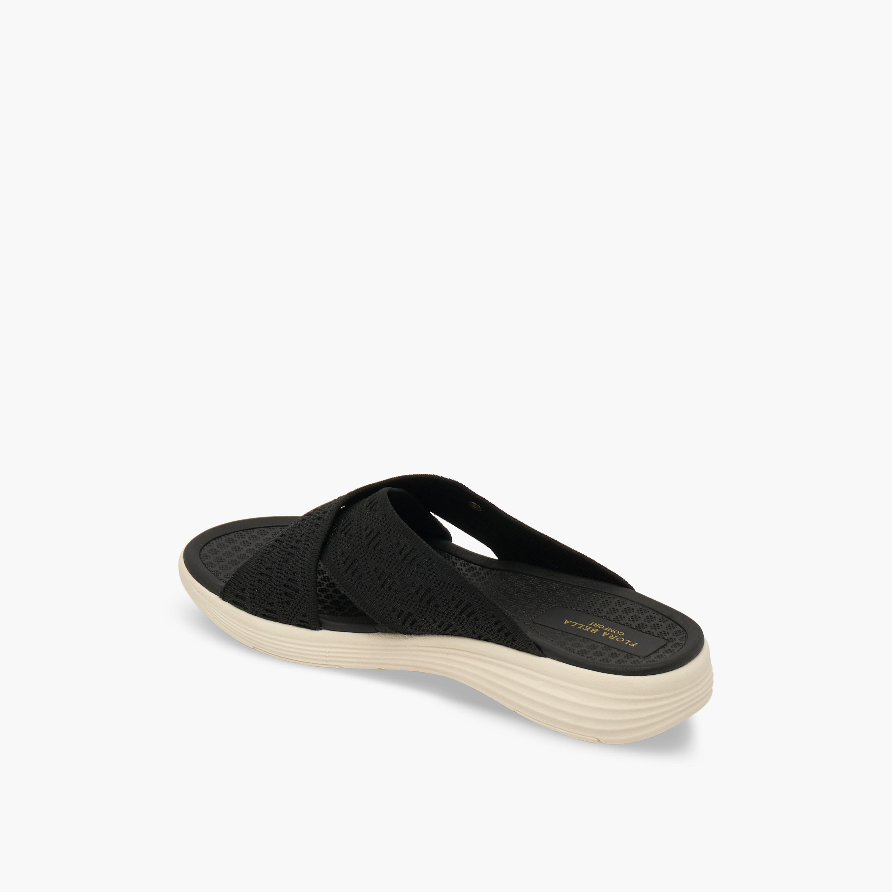 Flora Bella Women Textured Cross Strap Sandals-women-shoes-flats-sandals-image-5
