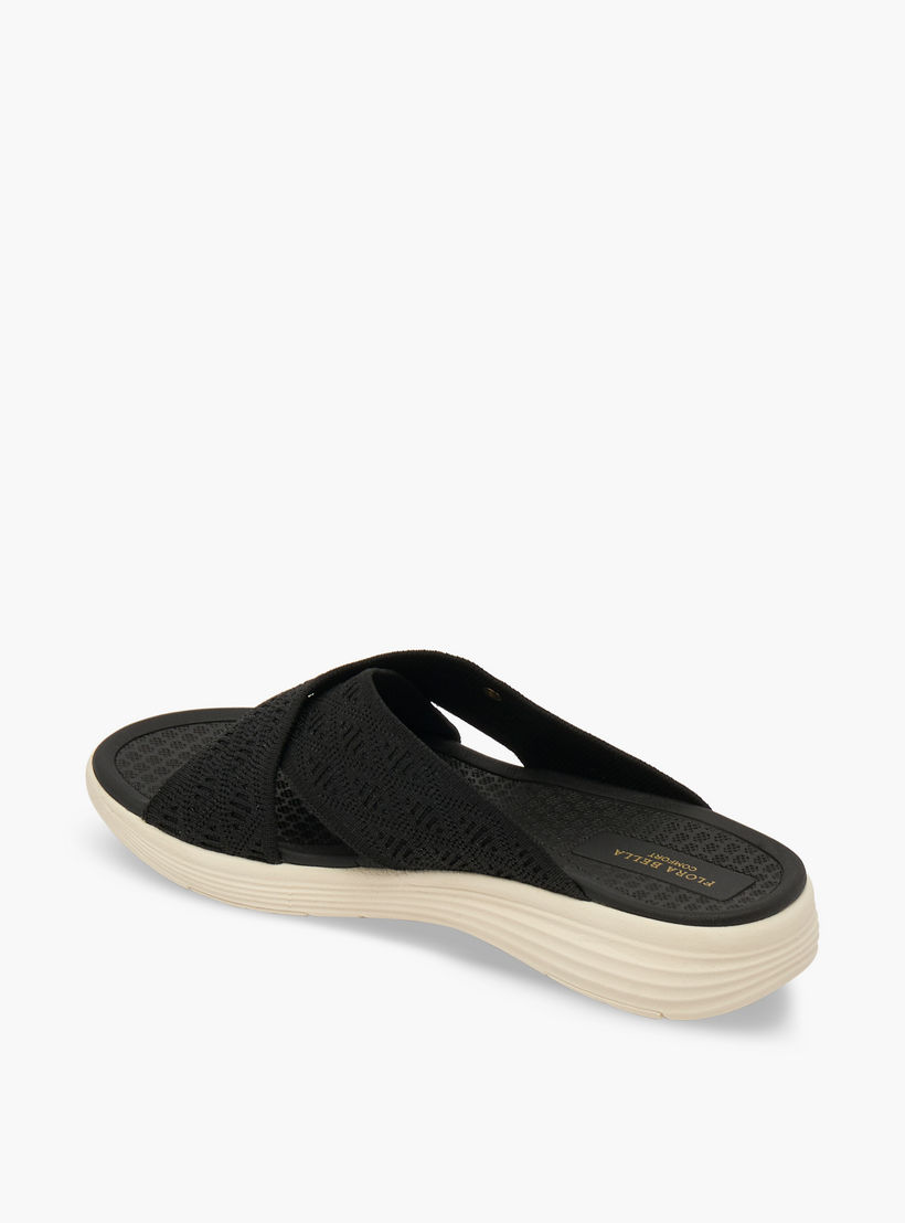 Flora Bella Women Textured Cross Strap Sandals-women-shoes-flats-sandals-image-5