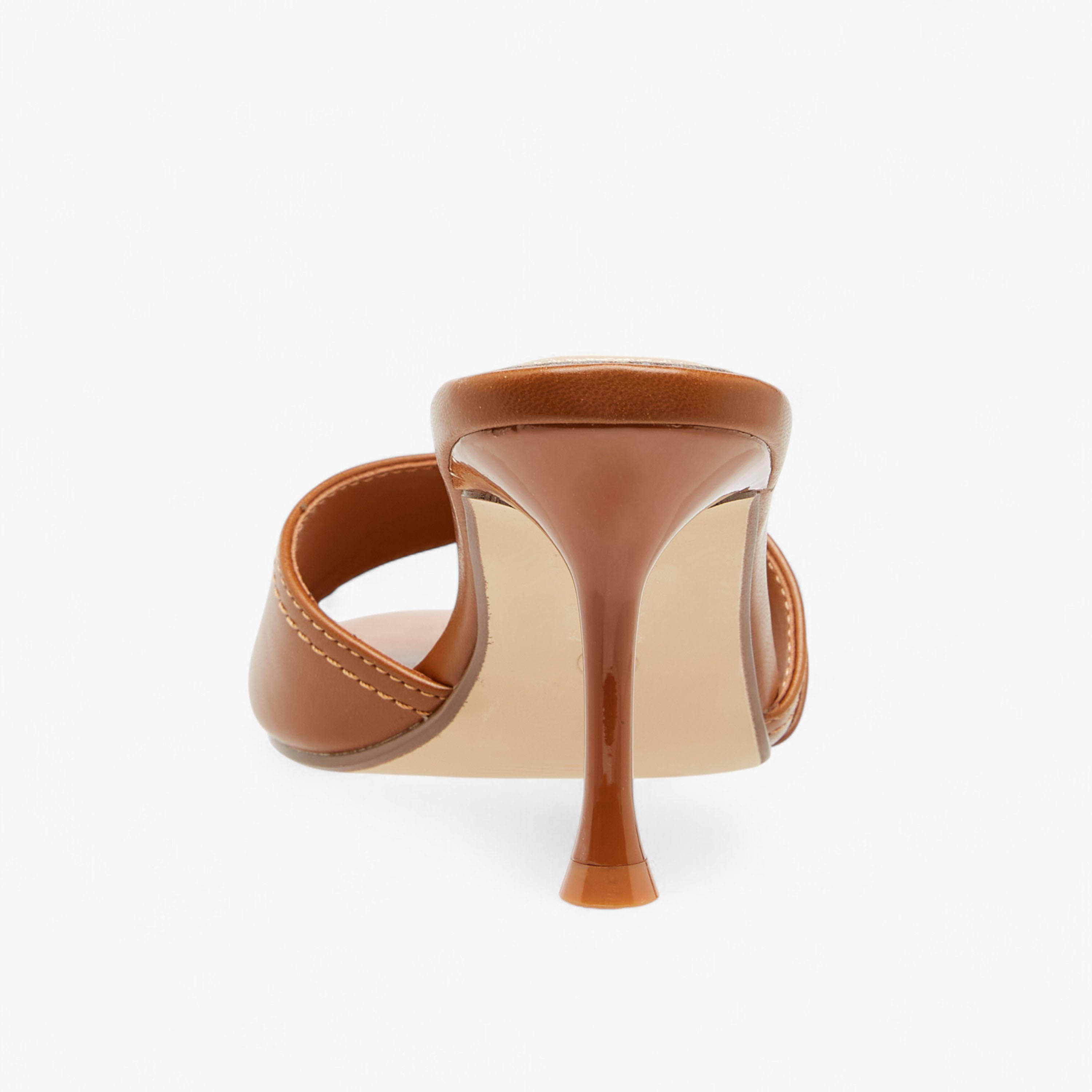 صندل بزينة فيونكة سهل الارتداء بكعب ستيليتو من بابريكا-women-shoes-sandals-heeled-image-5