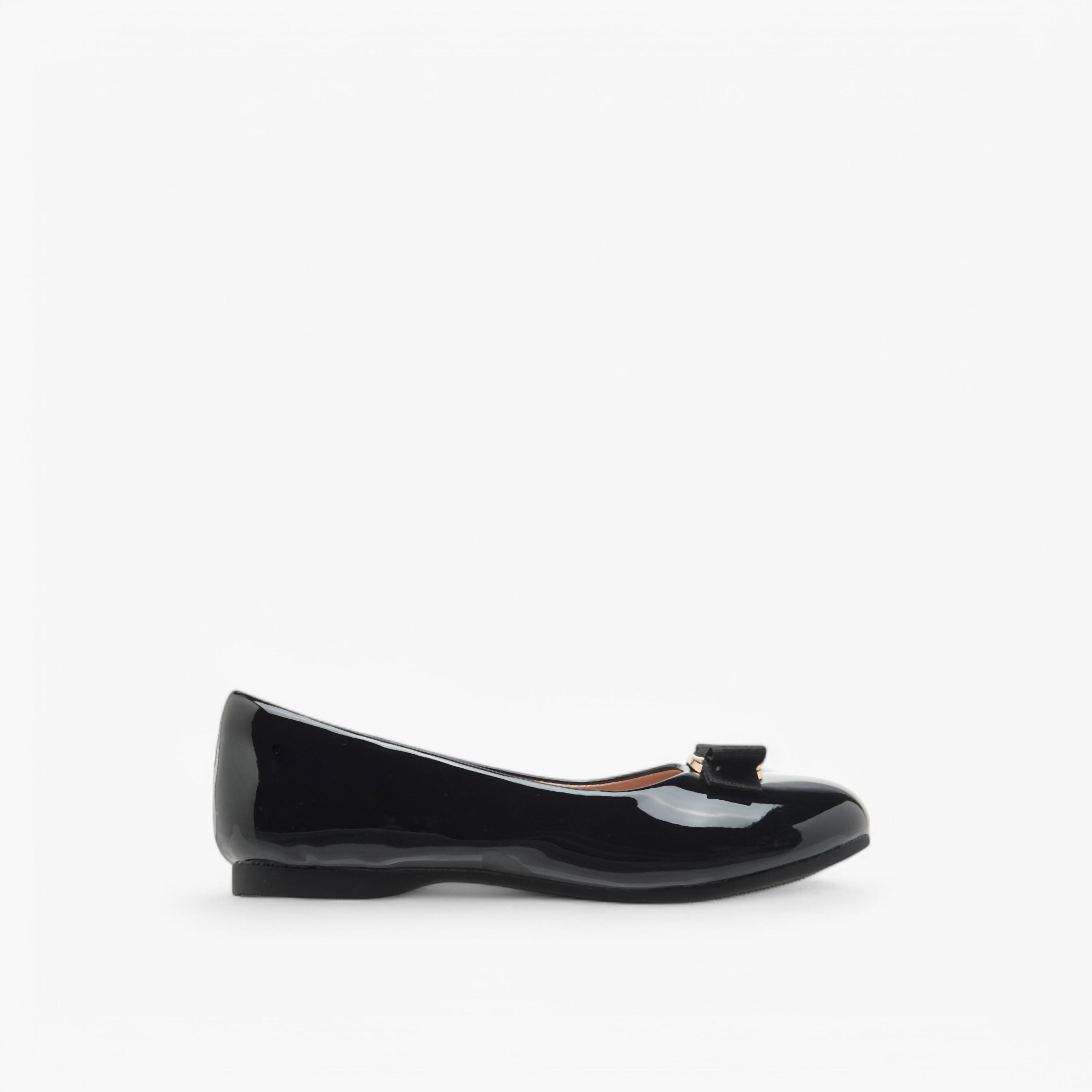 حذاء باليرينا سهل الارتداء بفيونكة من جونيورز-girls-shoes-ballerinas-image-3
