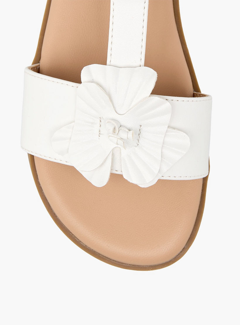 صندل مزين بالأزهار للبنات من باربي-girls-shoes-sandals-image-6
