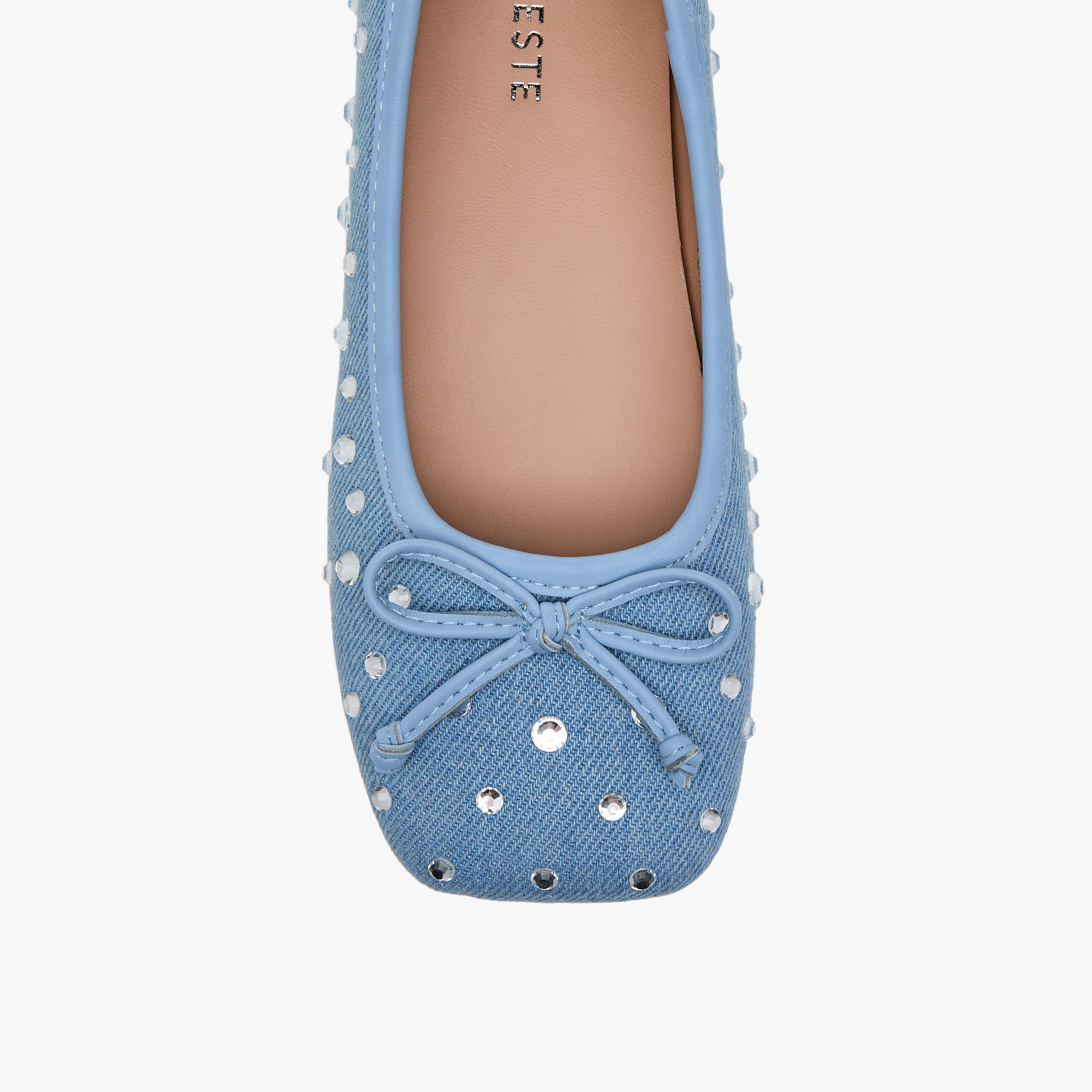 Celeste Girls' Embellished Slip-On Ballerina Shoes-girls-shoes-ballerinas-image-4