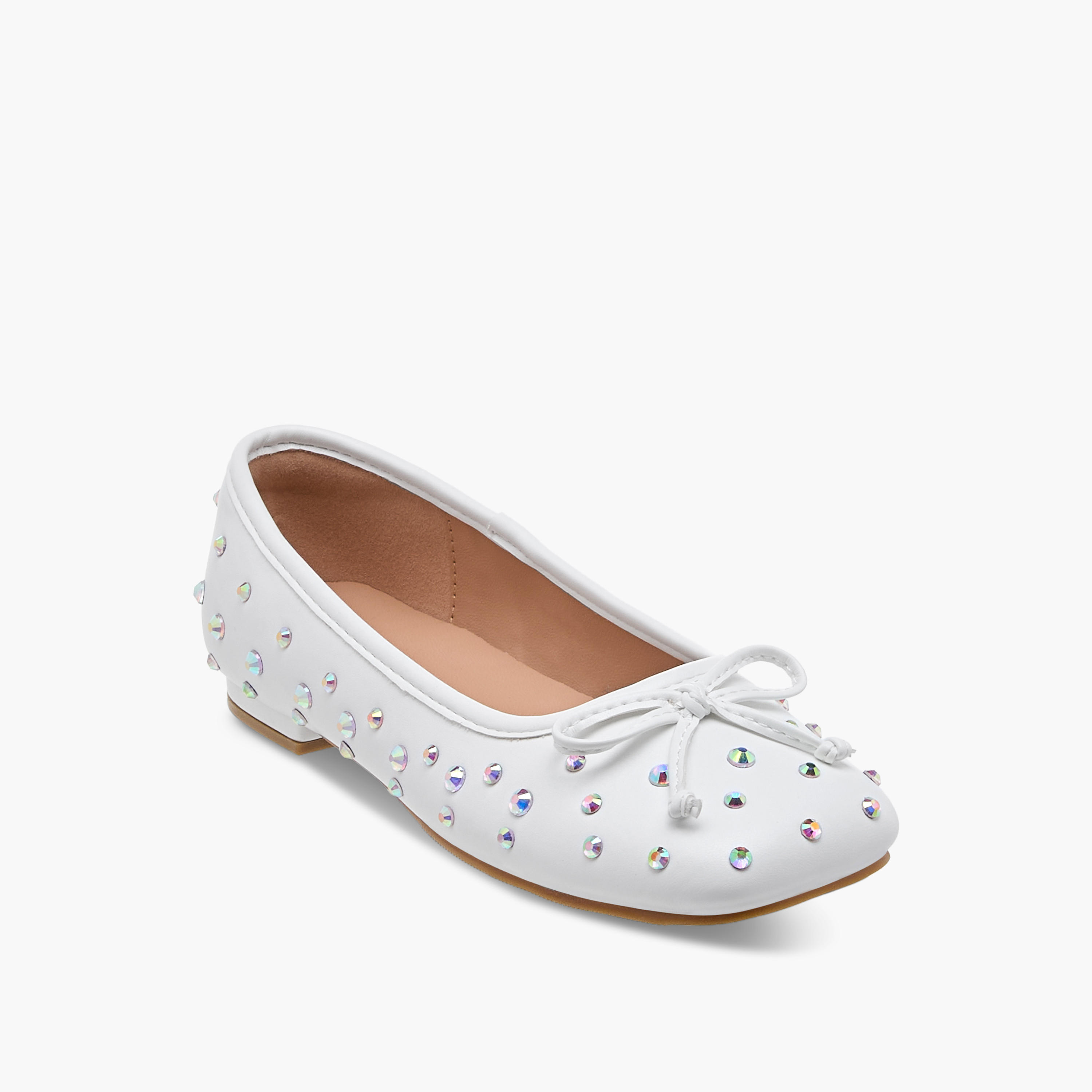 Celeste Girls' Embellished Slip-On Ballerina Shoes-girls-shoes-ballerinas-image-2