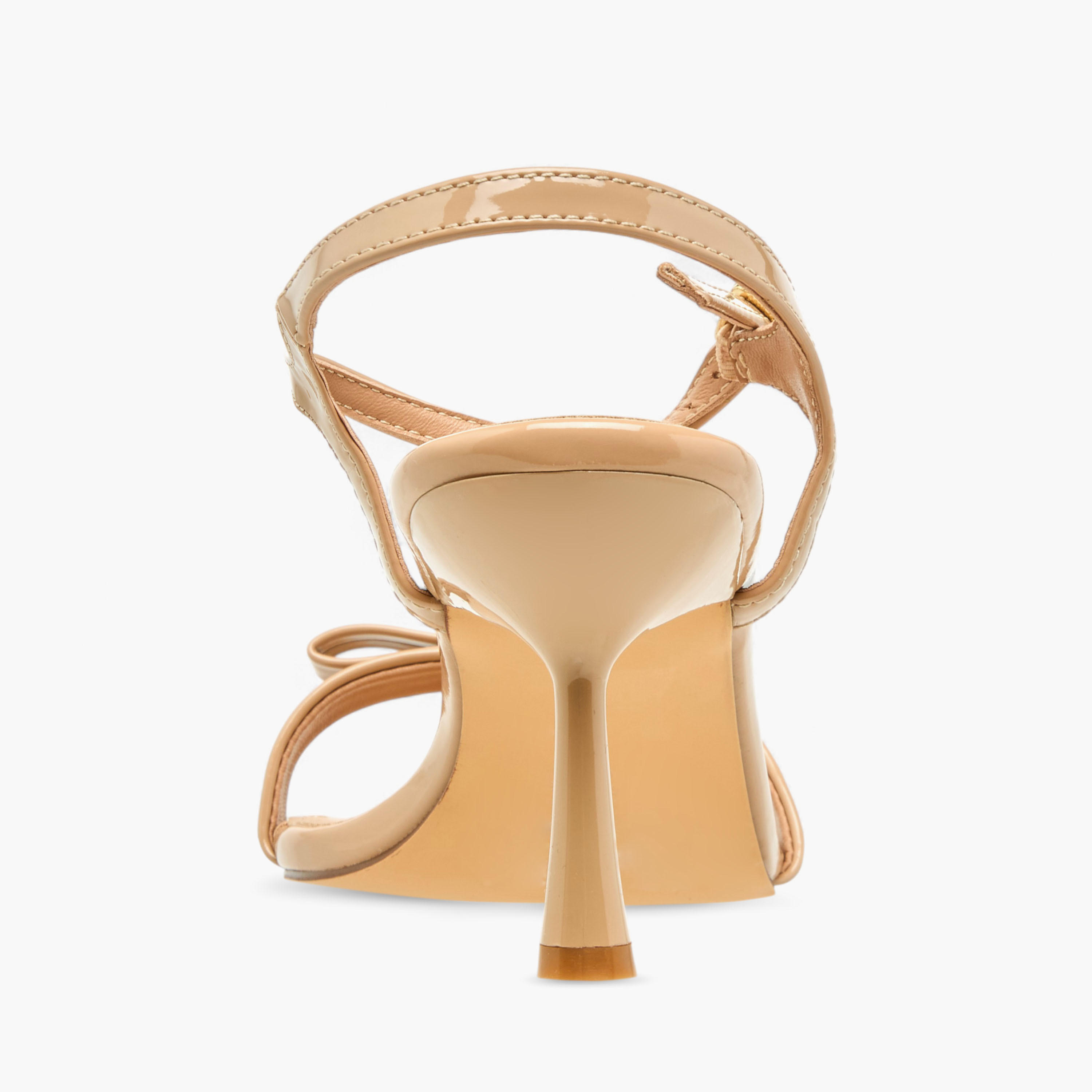 صندل بحزام وكعب مدبب وتفاصيل فيونكة للنساء من فلورا بيلا-women-shoes-sandals-heeled-image-5