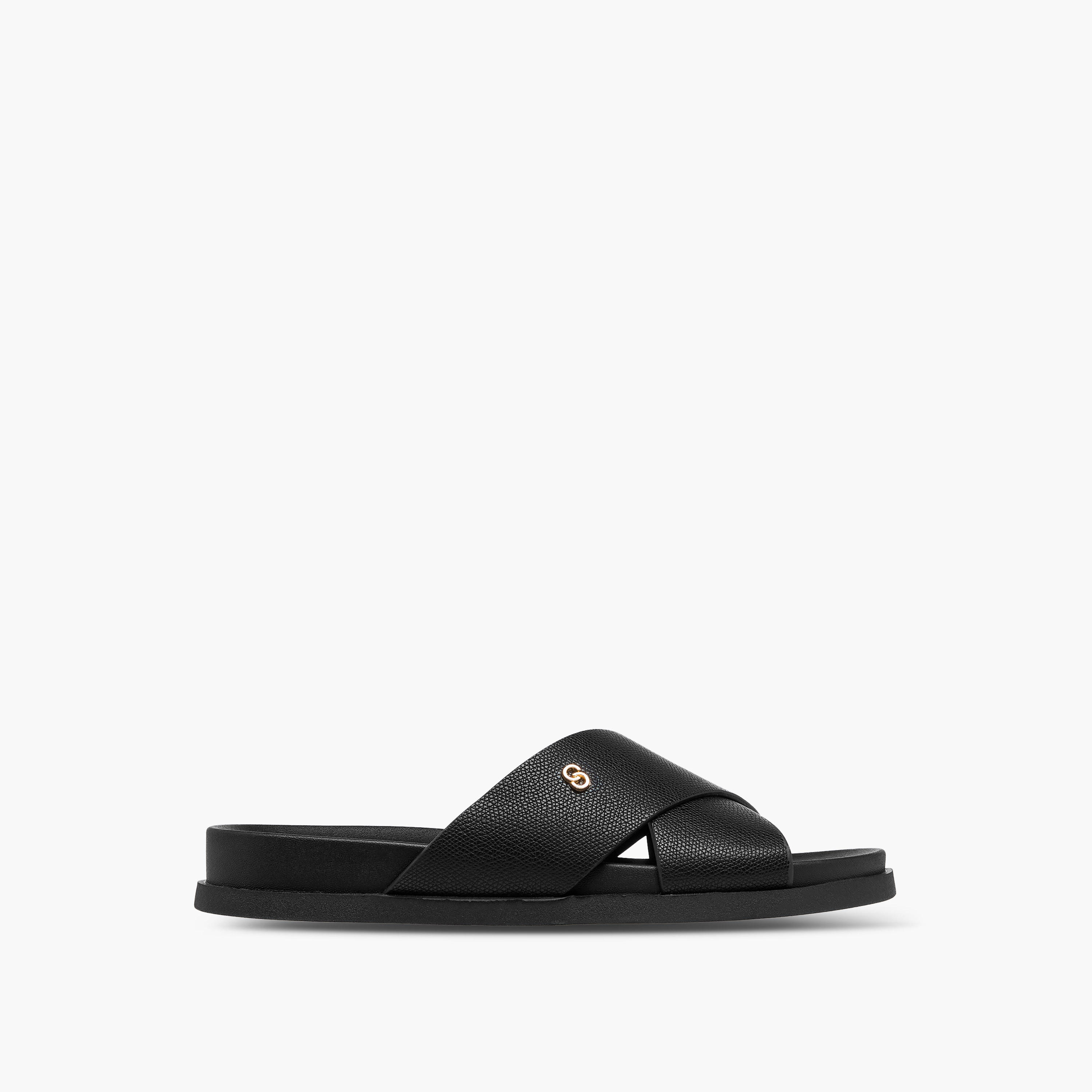 صندل سهل الارتداء بحزام متقاطع للنساء من سيليست-women-shoes-flats-sandals-image-3