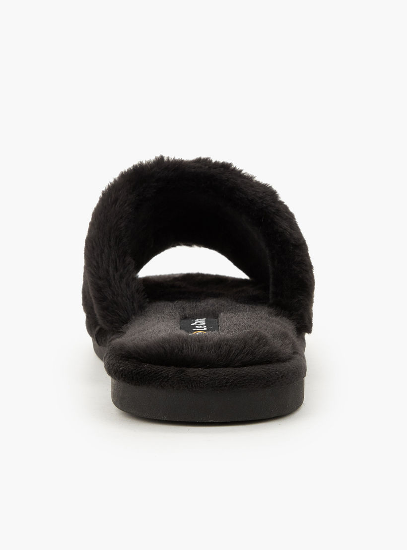 Le Confort Women Faux Fur Bedroom Slides-women-shoes-bedroomslippers-image-5