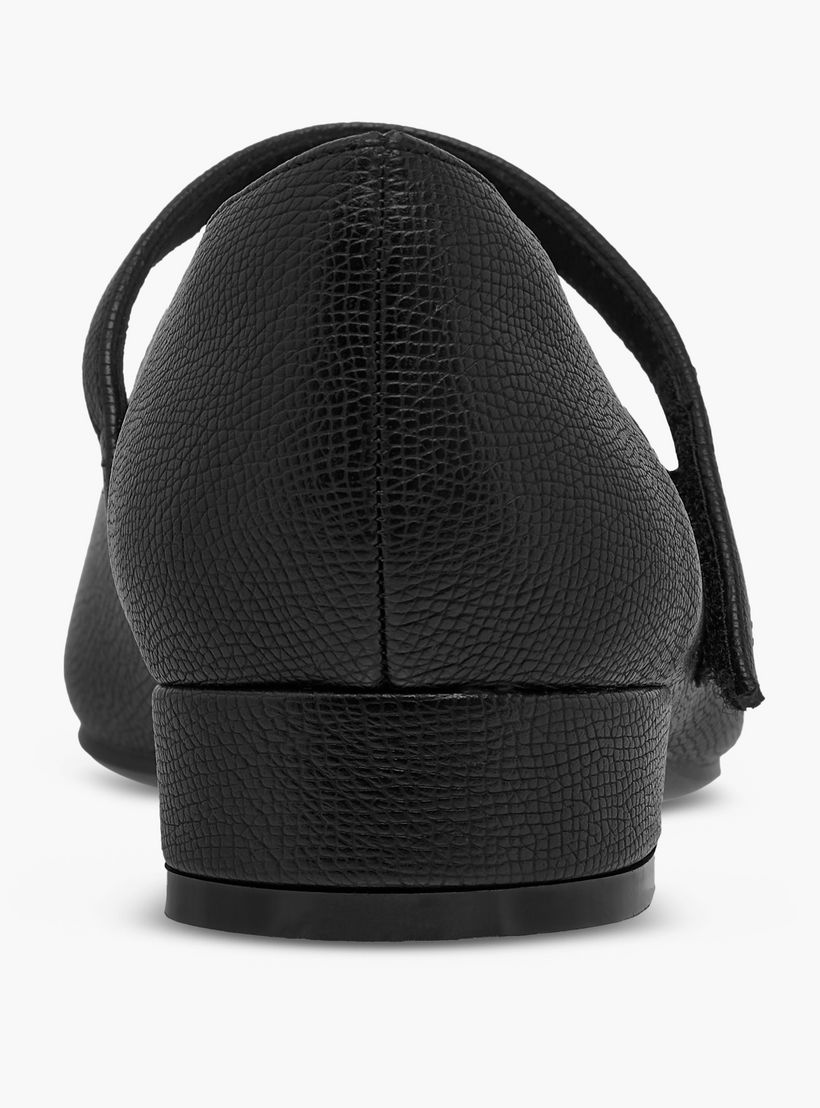 Le Confort Textured Mary Jane Shoes with Hook and Loop Closure-women-shoes-heels-image-5