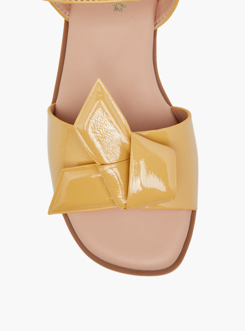 Little Missy Bow Accent Sandals with Hook and Loop Closure-girls-shoes-sandals-image-3