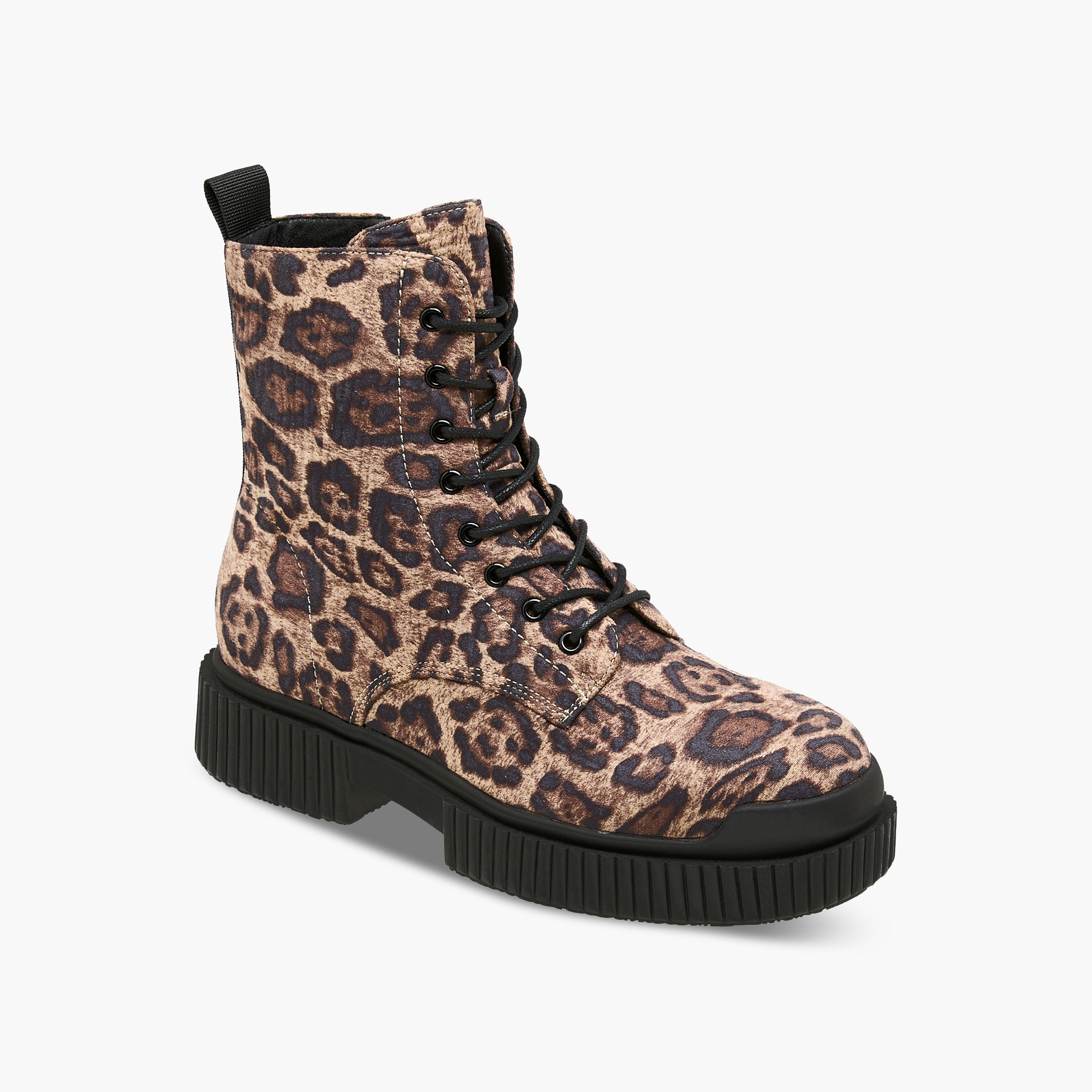 Missy Women Animal Print High Shaft Boots-women-shoes-boots-image-2