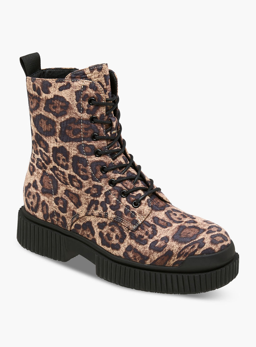 Missy Women Animal Print High Shaft Boots-women-shoes-boots-image-2