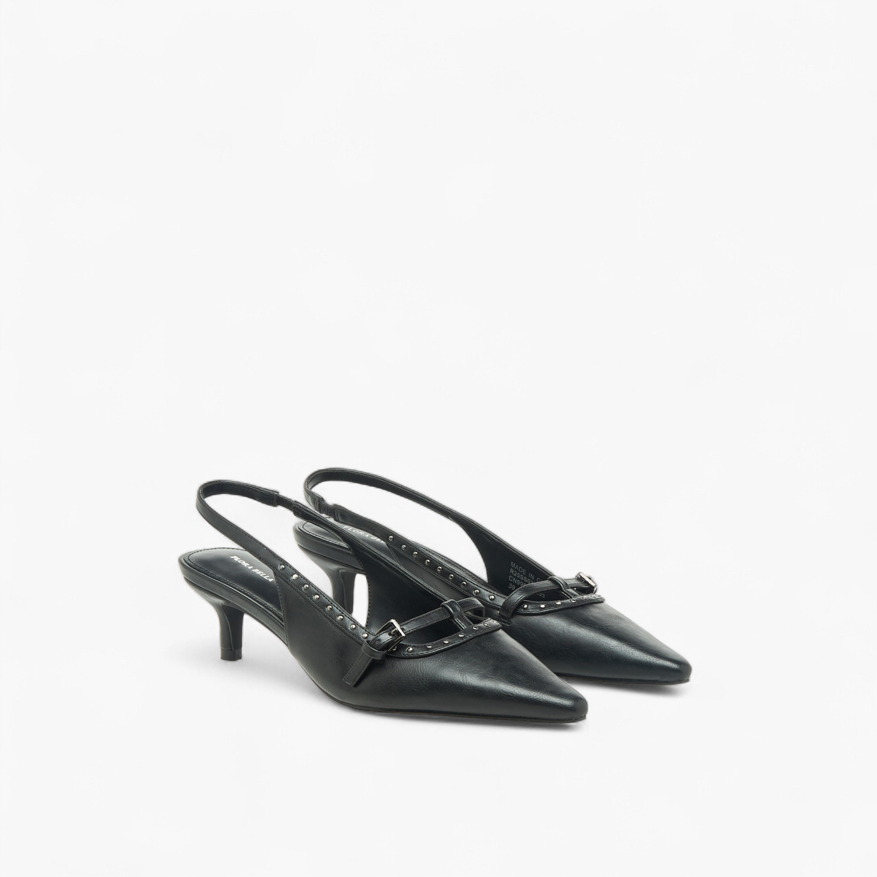 حذاء فلورا بيلا بحزام خلفي وكعب صغير للنساء من فلورا بيلا-women-shoes-heels-image-1