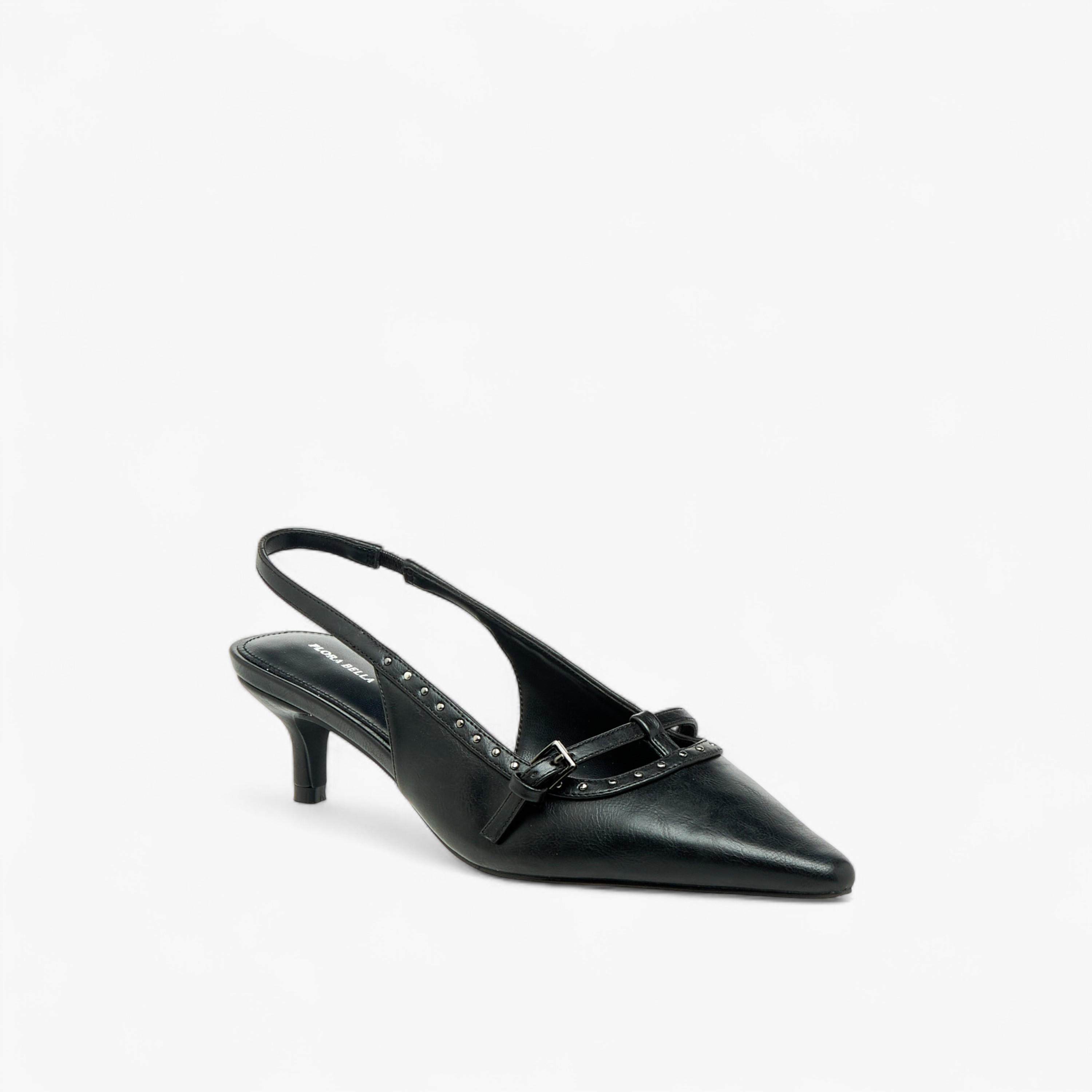حذاء فلورا بيلا بحزام خلفي وكعب صغير للنساء من فلورا بيلا-women-shoes-heels-image-2