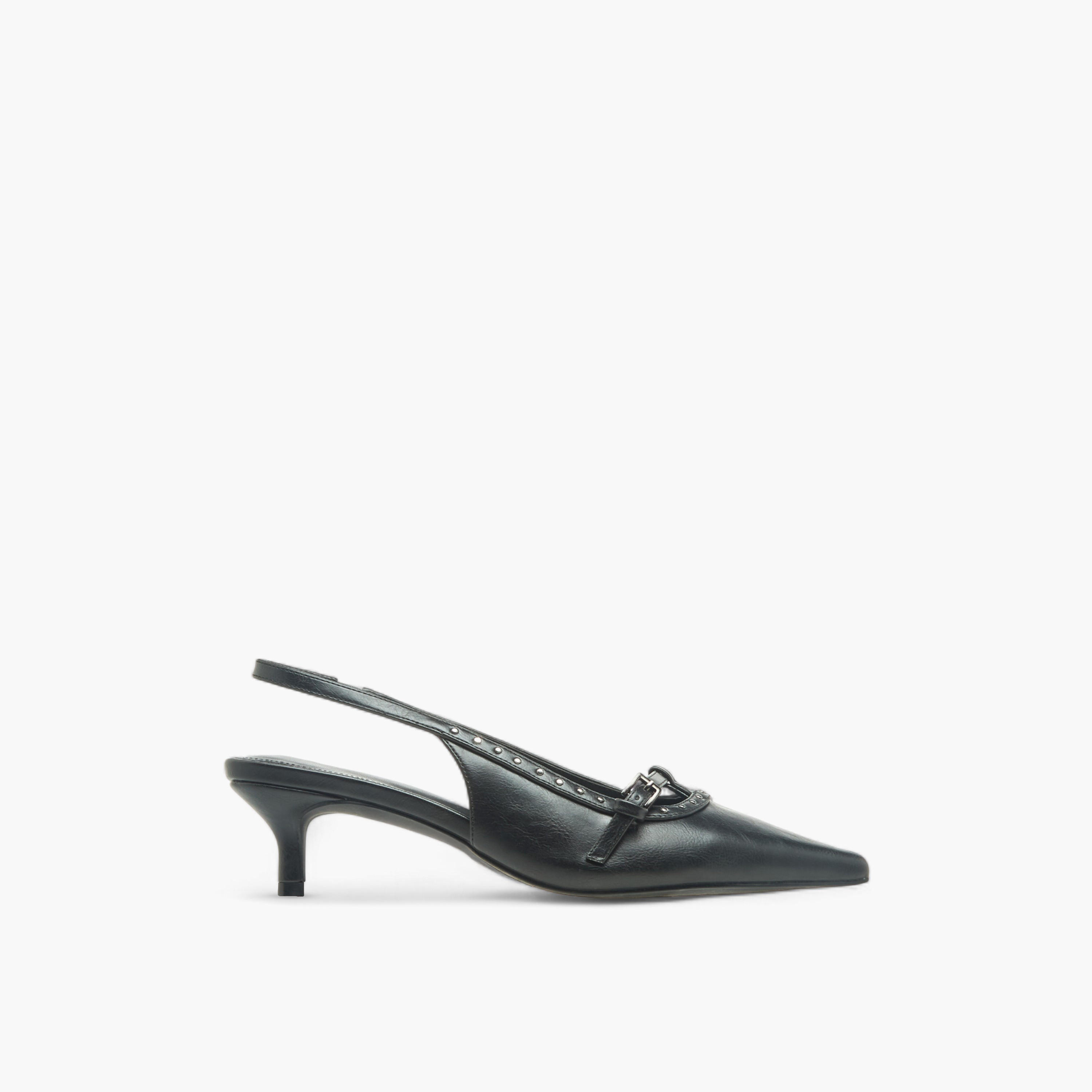 حذاء فلورا بيلا بحزام خلفي وكعب صغير للنساء من فلورا بيلا-women-shoes-heels-image-3