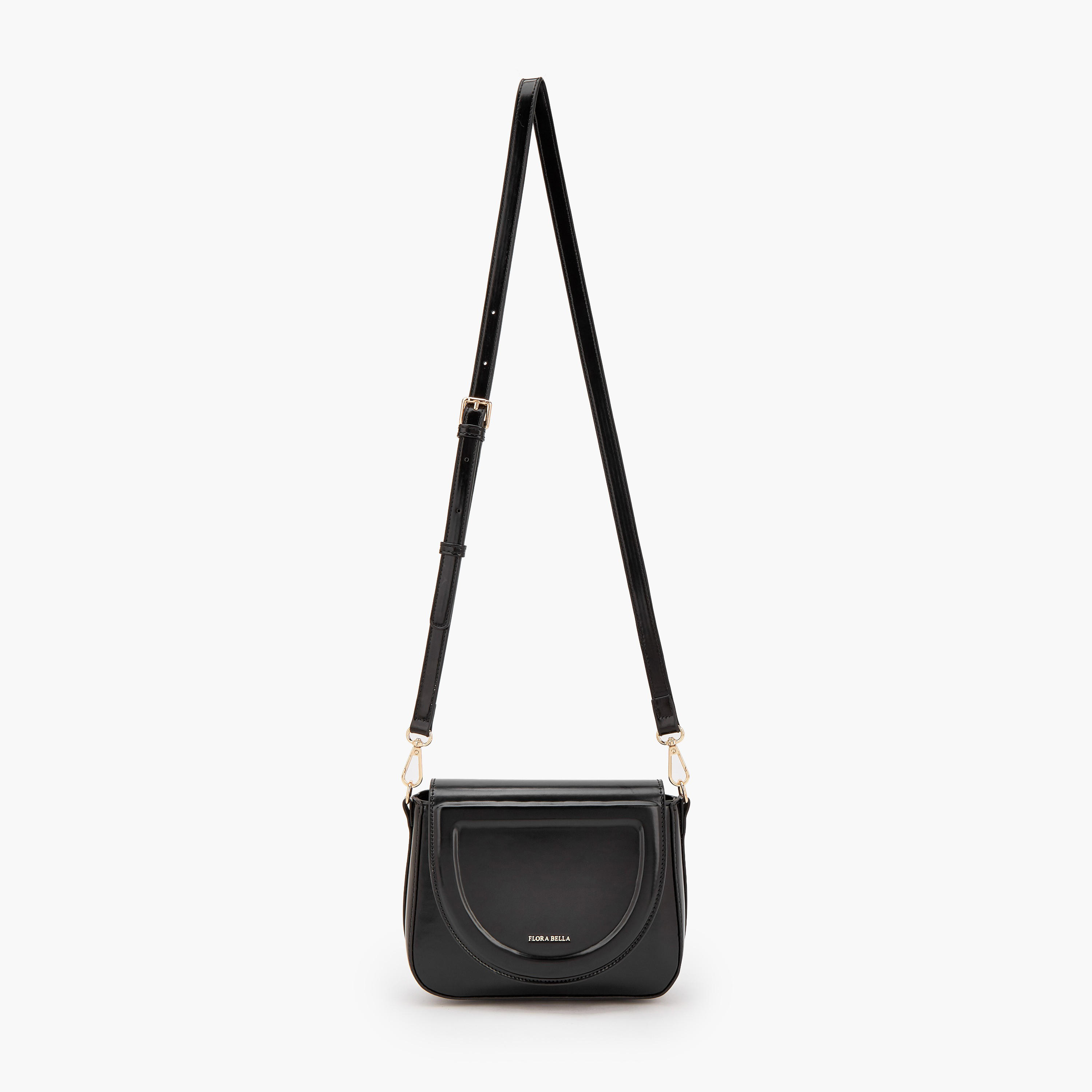 شنطة كروس بودي سادة بحزام قابل للفصل من فلورا بيلا-women-bagsandwallets-handbags-image-2