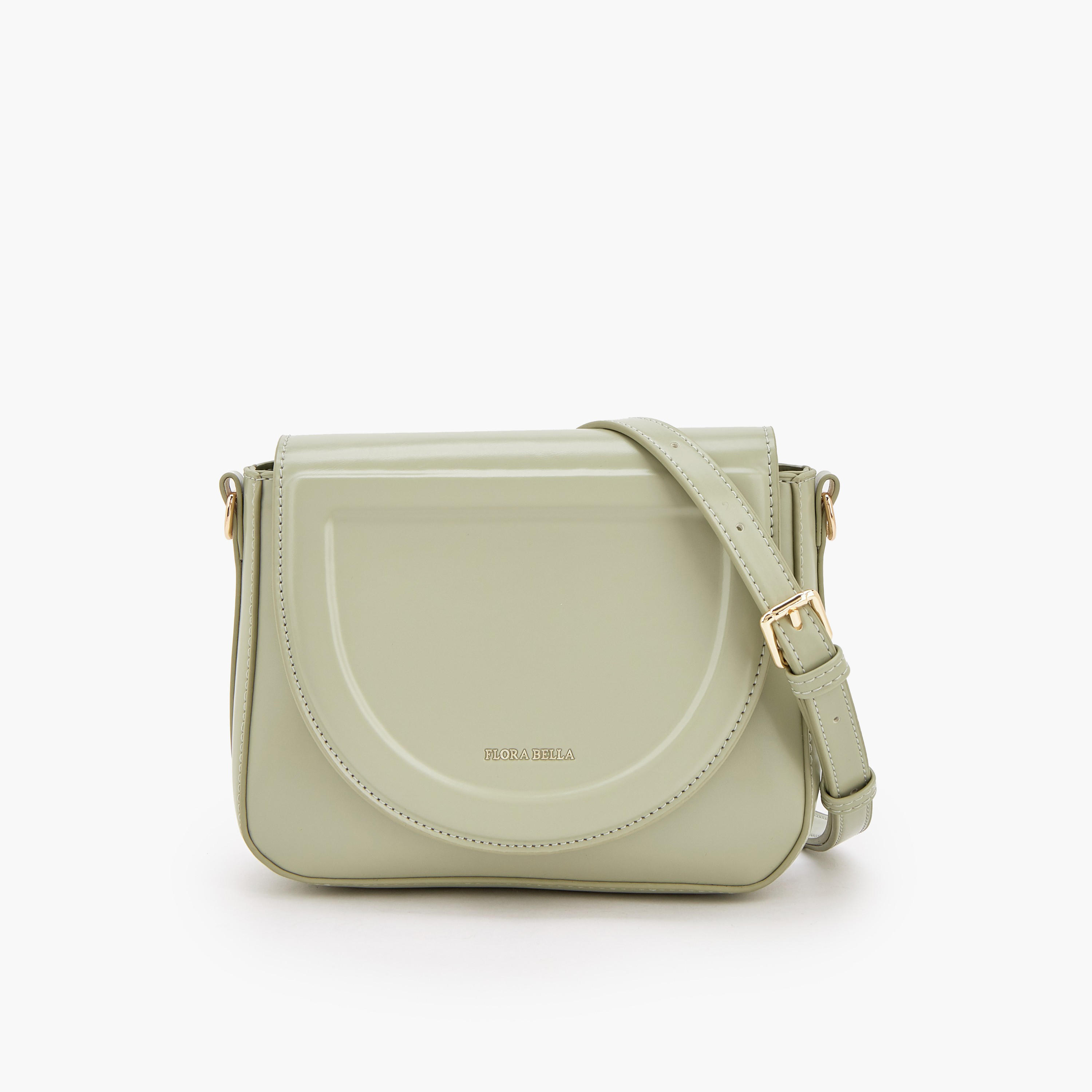 شنطة كروس بودي سادة بحزام قابل للفصل من فلورا بيلا-women-bagsandwallets-handbags-image-1