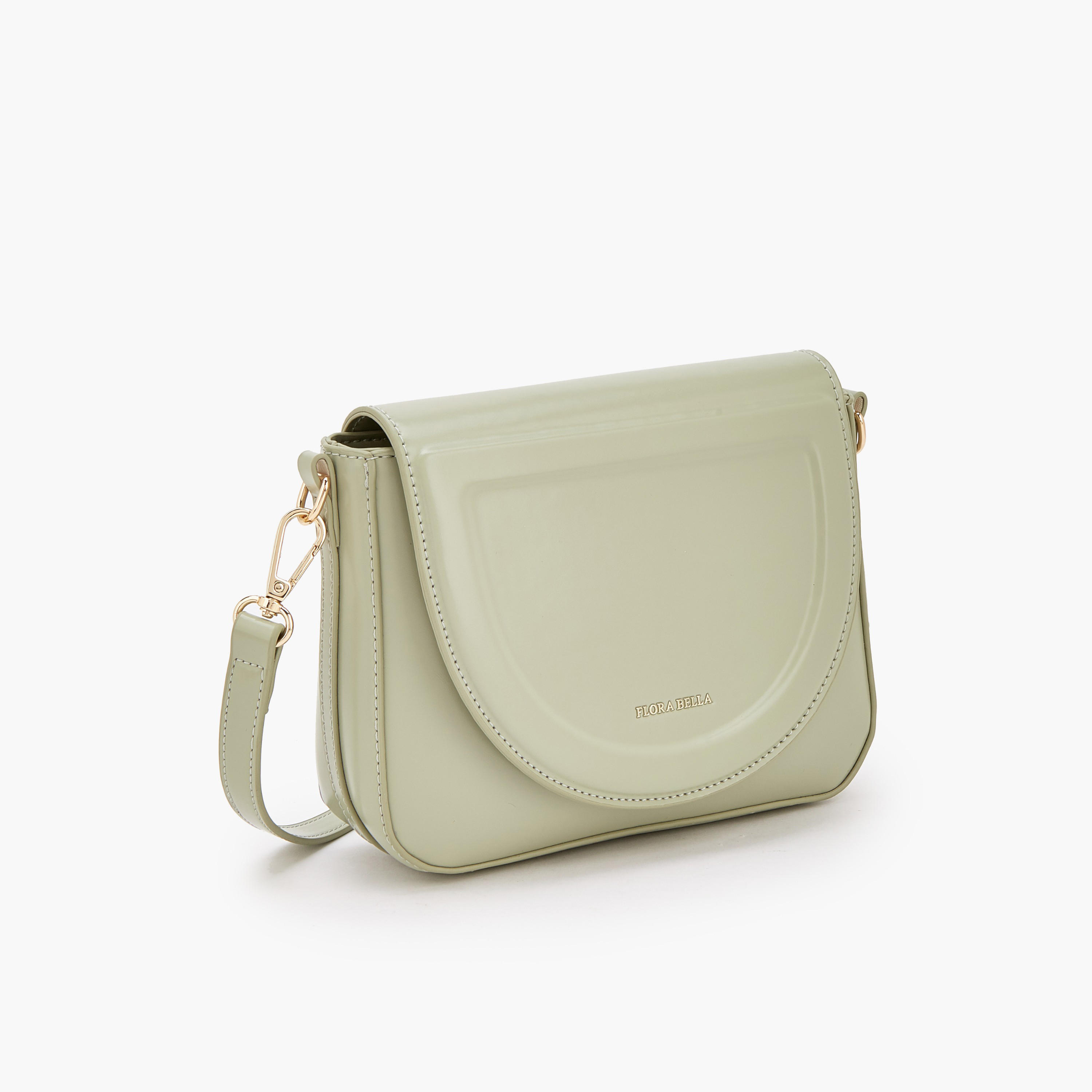 شنطة كروس بودي سادة بحزام قابل للفصل من فلورا بيلا-women-bagsandwallets-handbags-image-3
