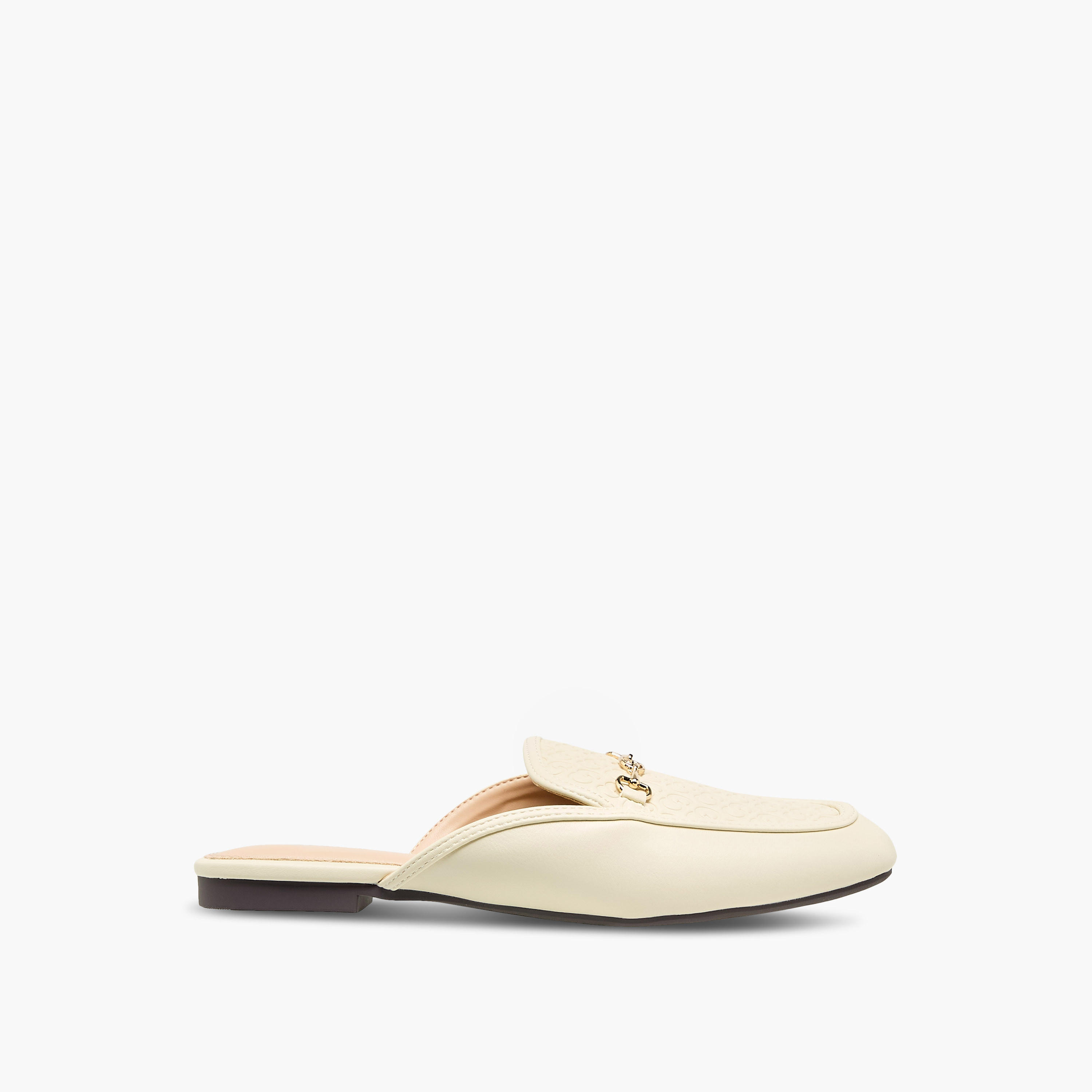 حذاء ميول بنقوش مونوجرام للنساء من سيليست-women-shoes-flats-mules-image-3