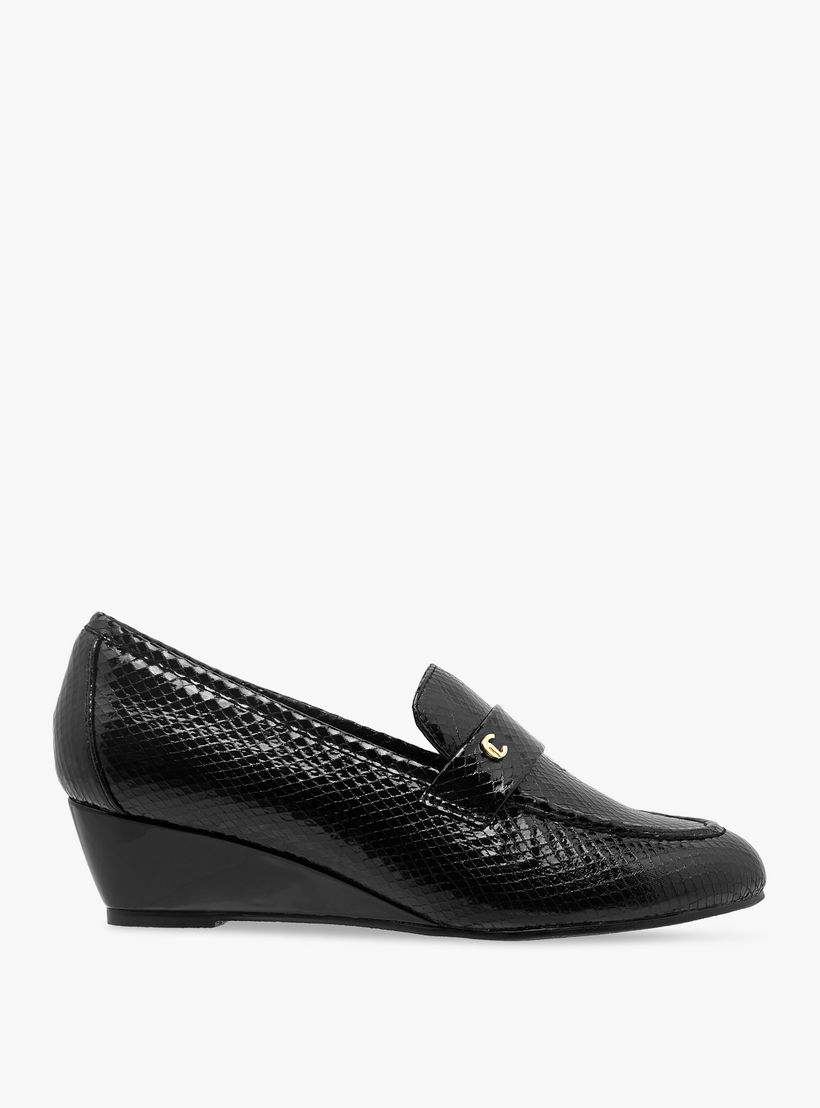 حذاء بكعب عريض بارز الملمس للنساء من لو كونفور-women-shoes-sandals-heeled-image-3