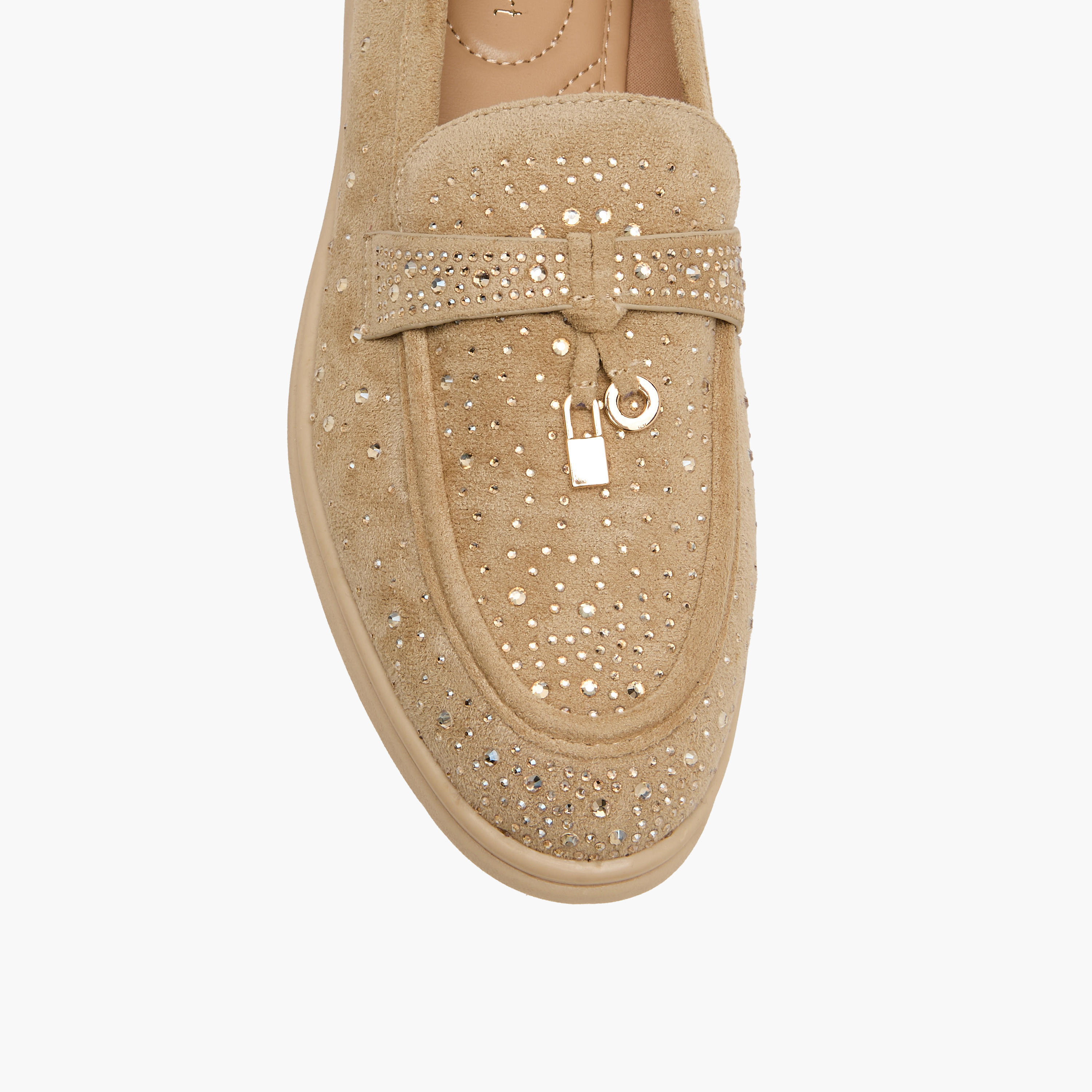حذاء سهل الارتداء مزين للنساء من لو كونفورت-women-shoes-flats-loafers-image-4