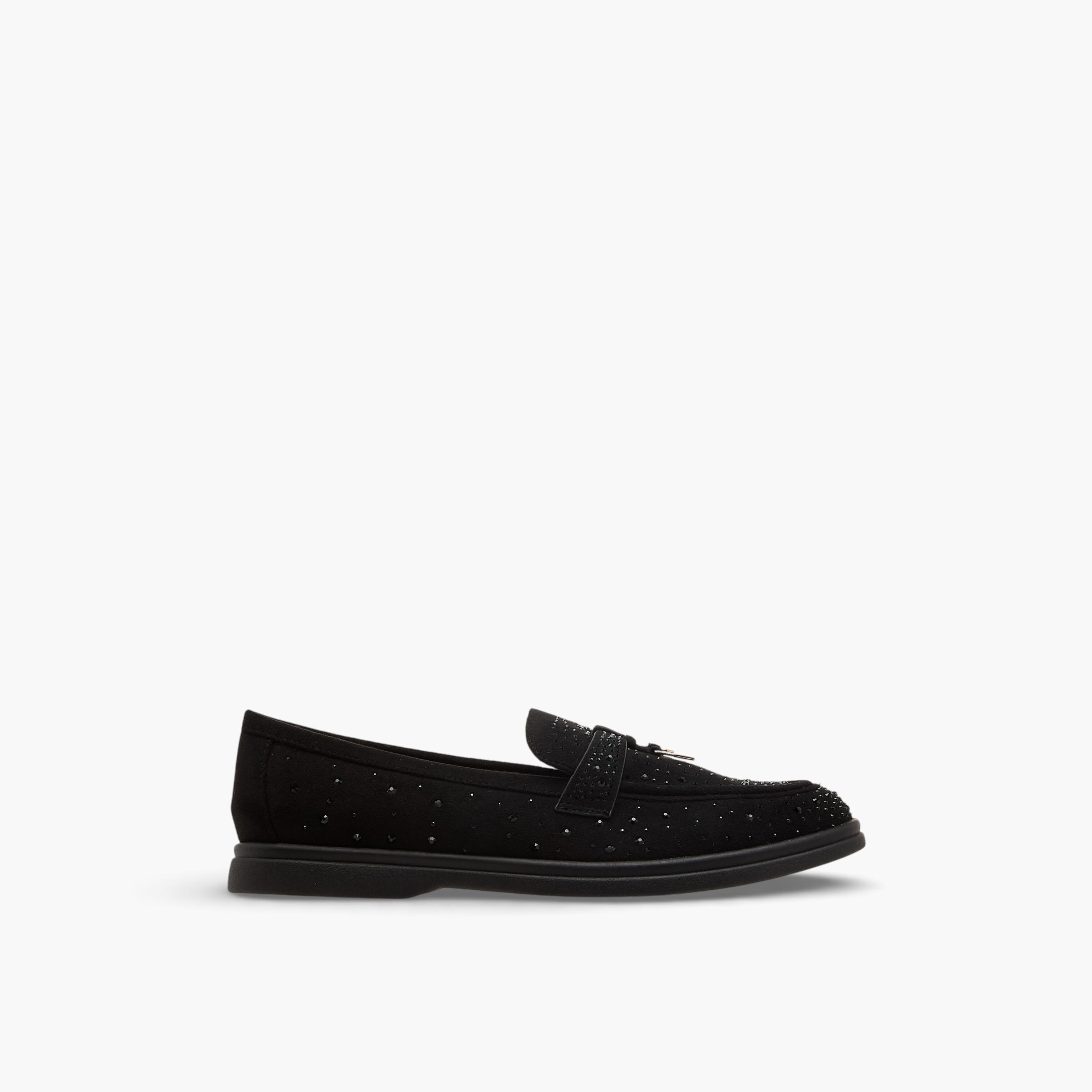 حذاء سهل الارتداء مزين للنساء من لو كونفورت-women-shoes-flats-loafers-image-3
