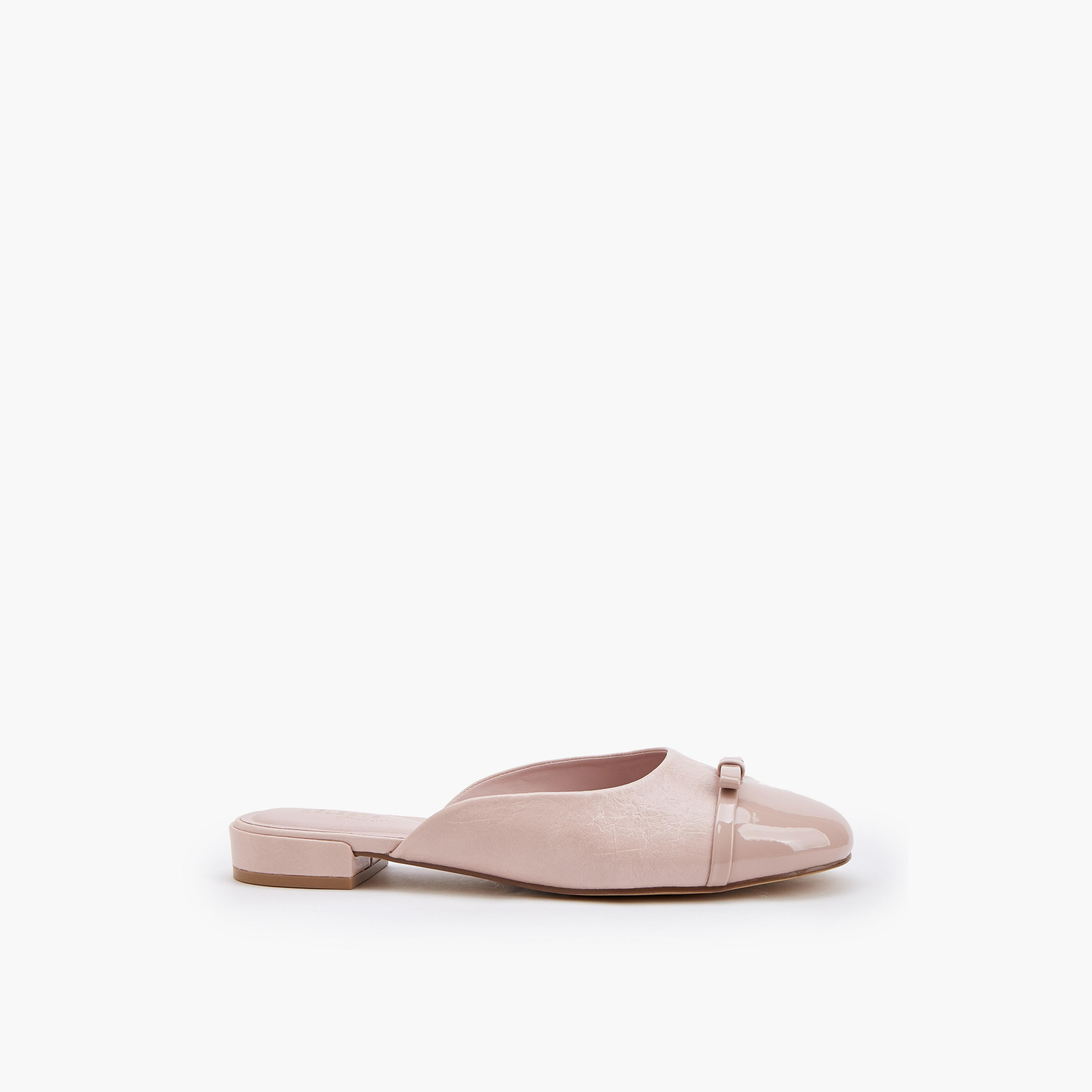 Celeste Women Crinkle Textured Mules-women-shoes-flats-mules-image-3