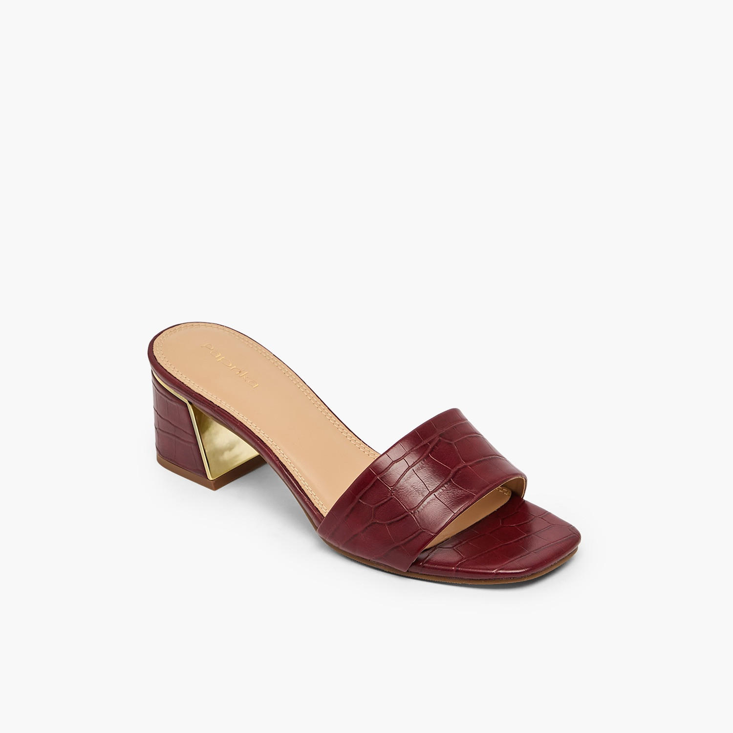 Paprika Women Slip-On Block Heel Sandals-women-shoes-sandals-heeled-image-2