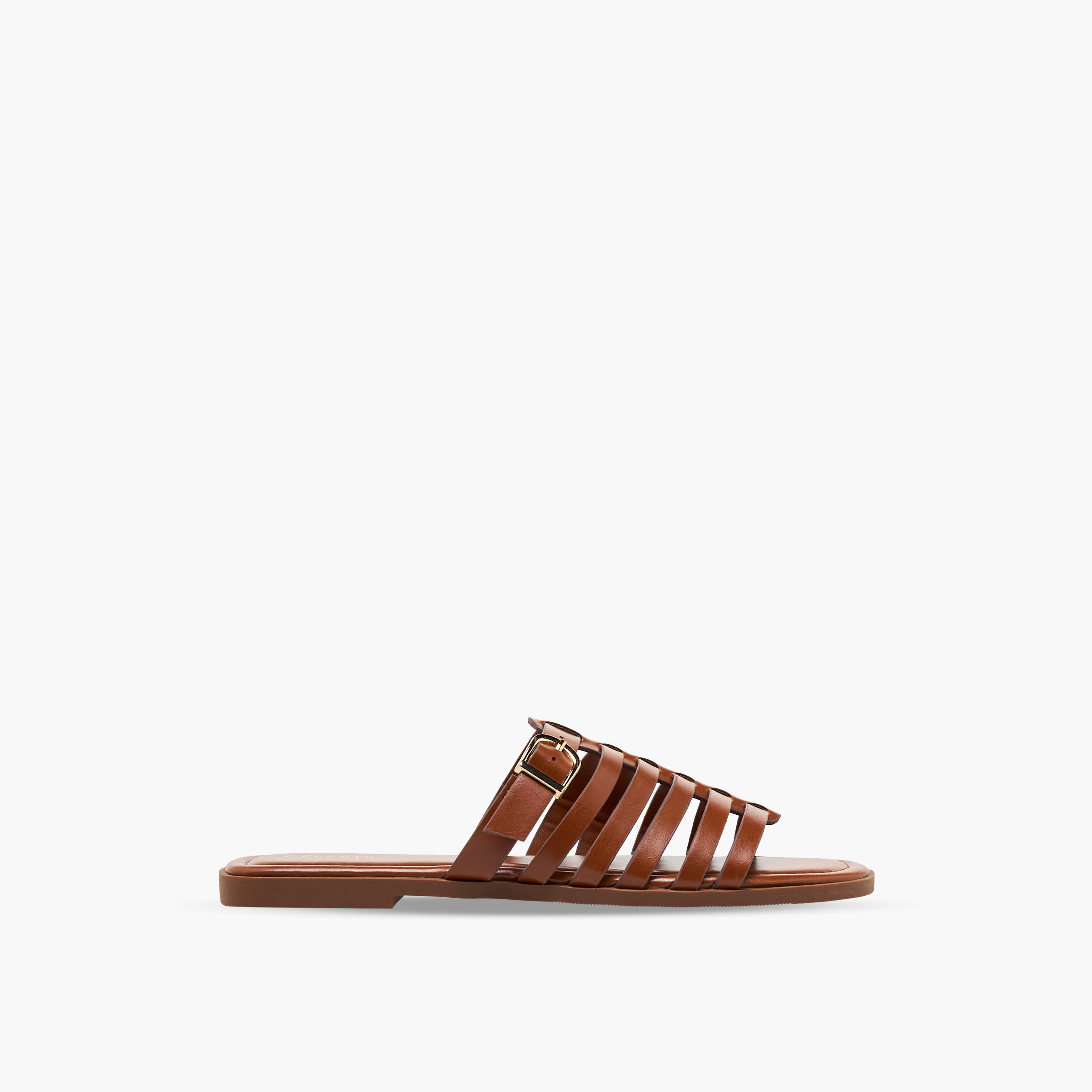 صندل سهل الارتداء مزين بإبزيم للنساء من سيليست-women-shoes-sandals-flats-image-3