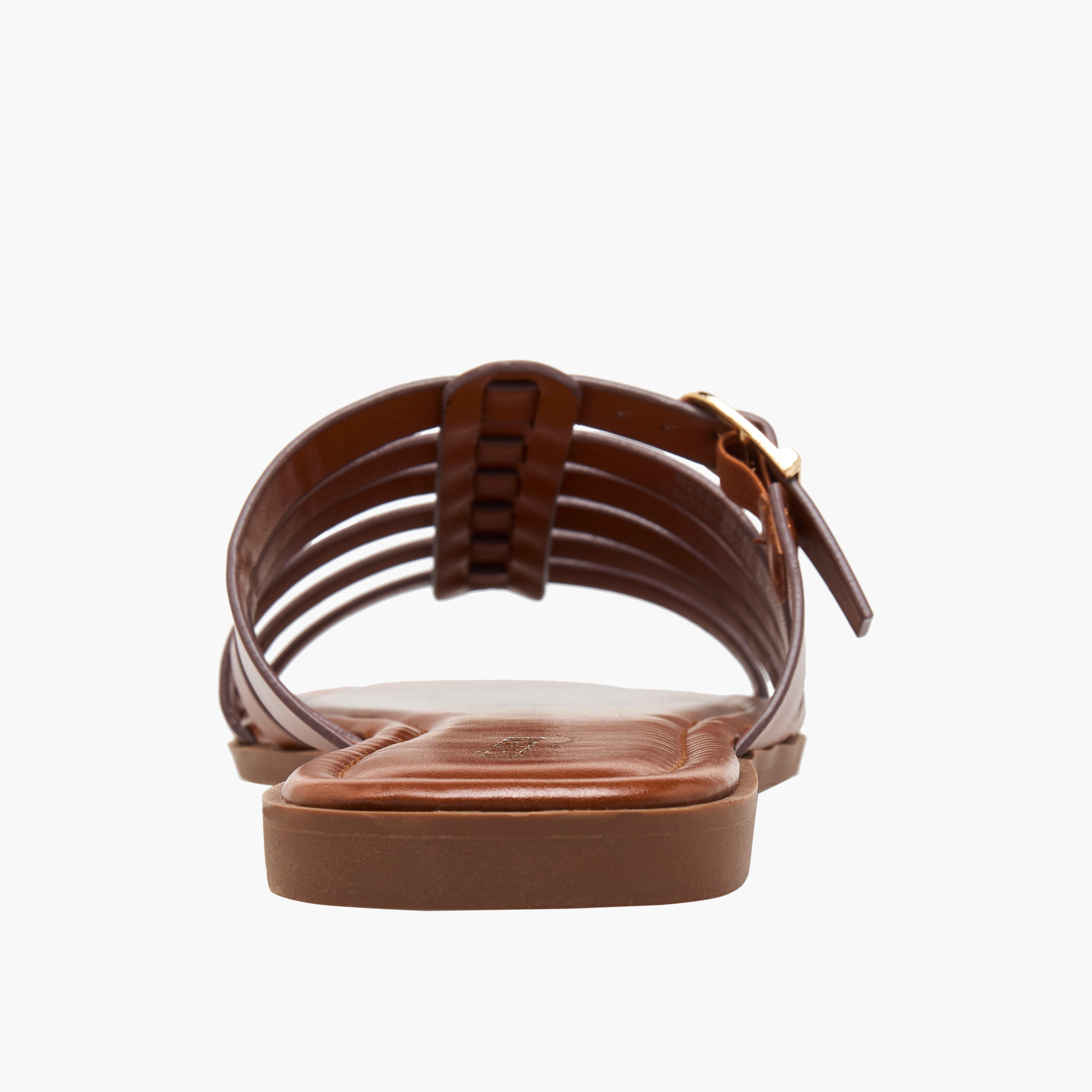 صندل سهل الارتداء مزين بإبزيم للنساء من سيليست-women-shoes-sandals-flats-image-8