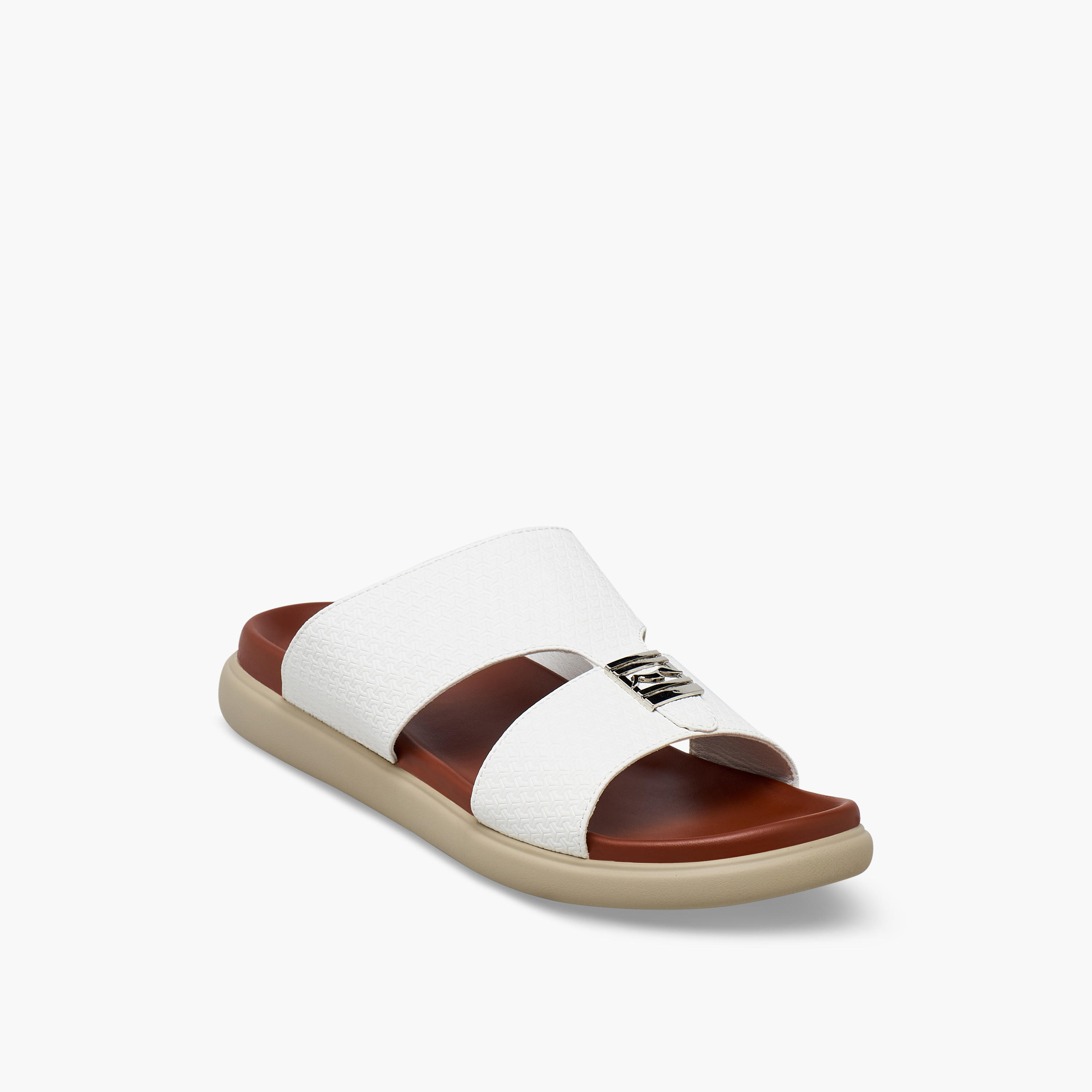 صندل عربي بارز الملمس للرجال من أل بي أل من شو إكسبريس-men-shoes-sandals-image-2