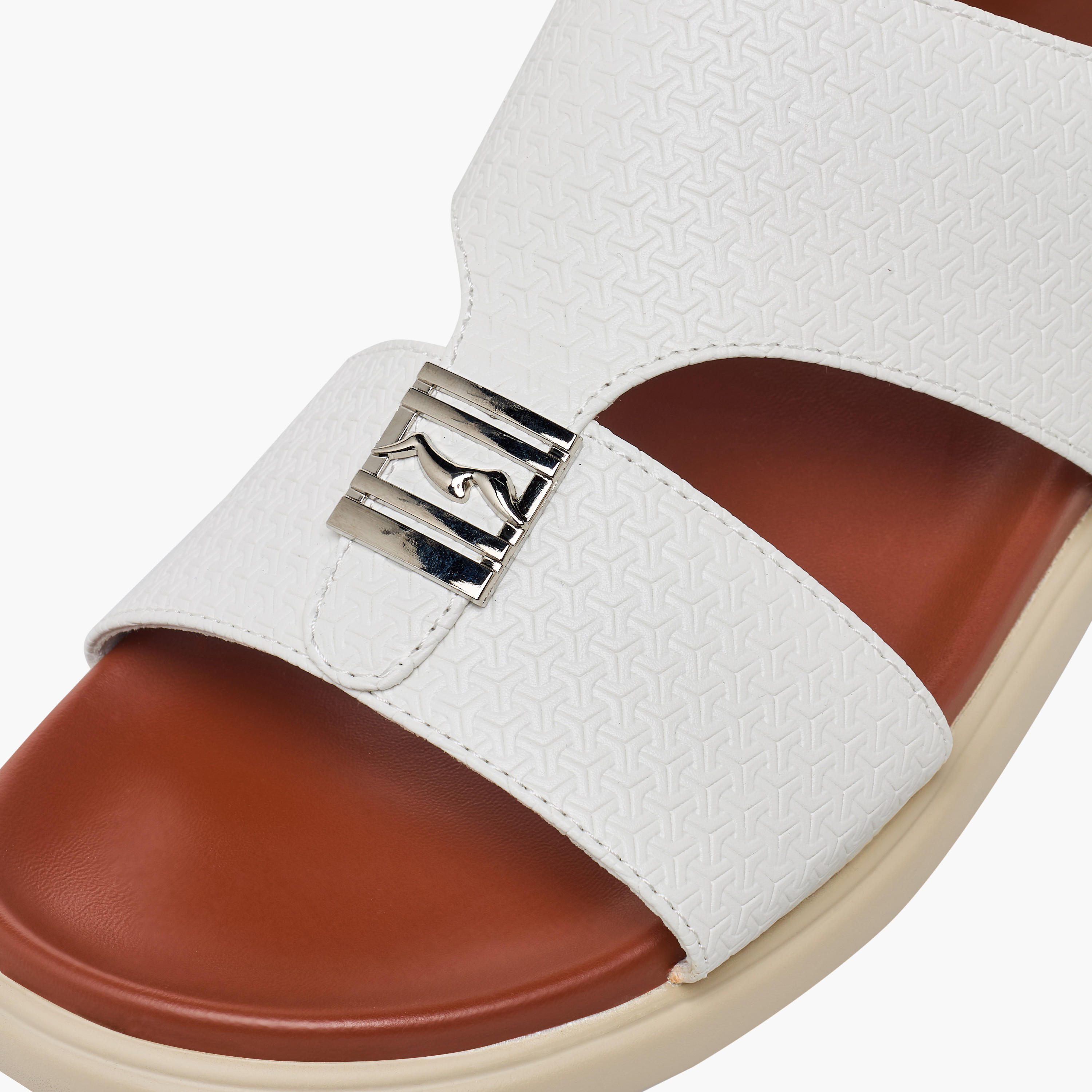 صندل عربي بارز الملمس للرجال من أل بي أل من شو إكسبريس-men-shoes-sandals-image-7