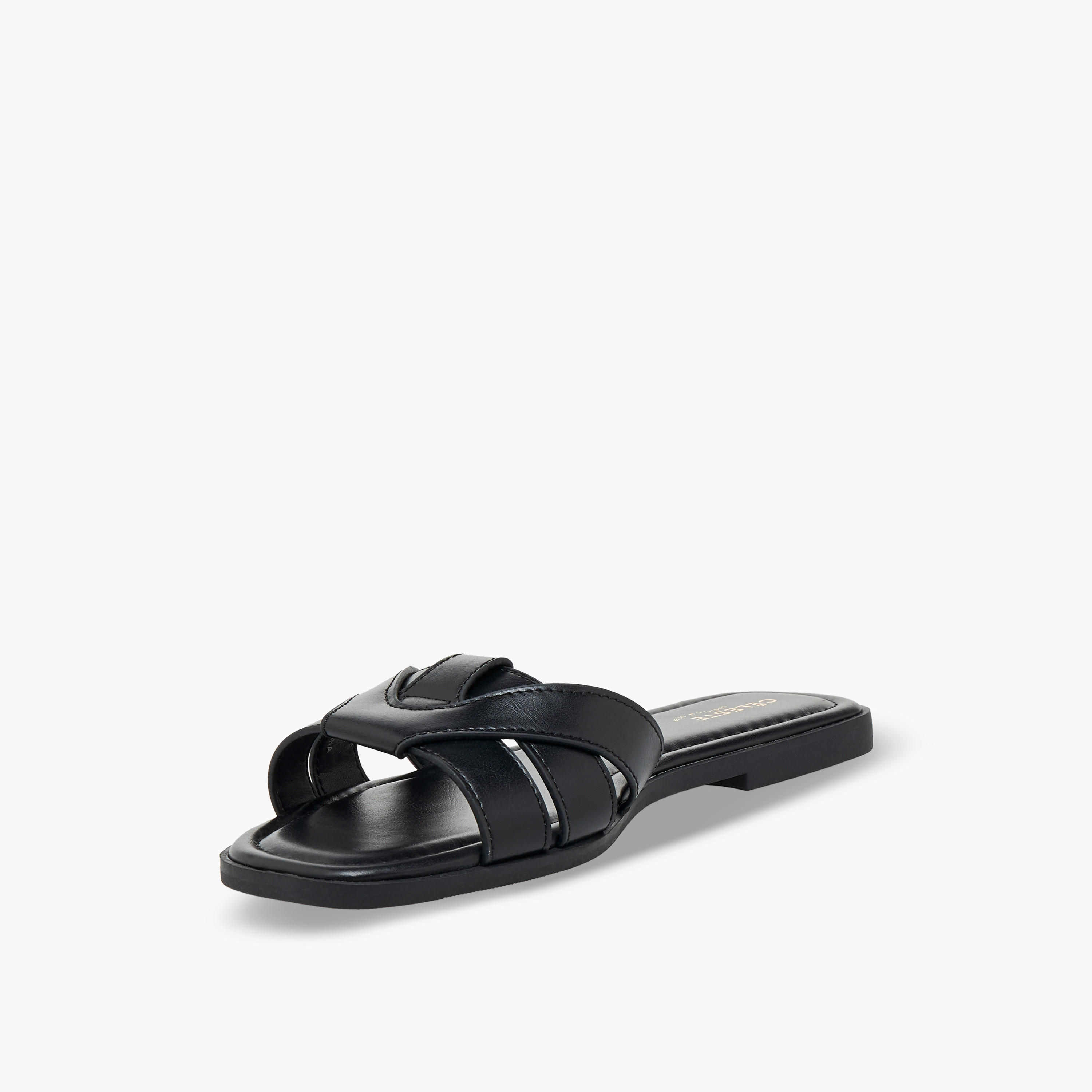 صندل نسائي مسطح سهل الارتداء من سيليست-women-shoes-sandals-flats-image-4