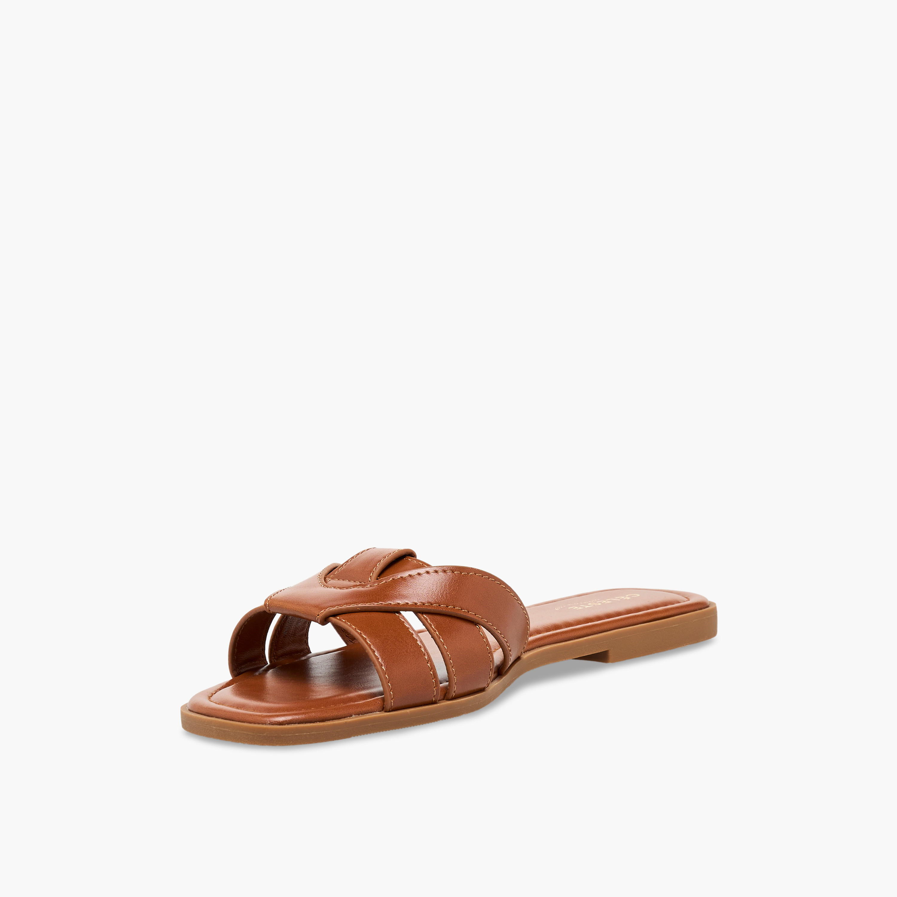 صندل نسائي مسطح سهل الارتداء من سيليست-women-shoes-sandals-flats-image-4