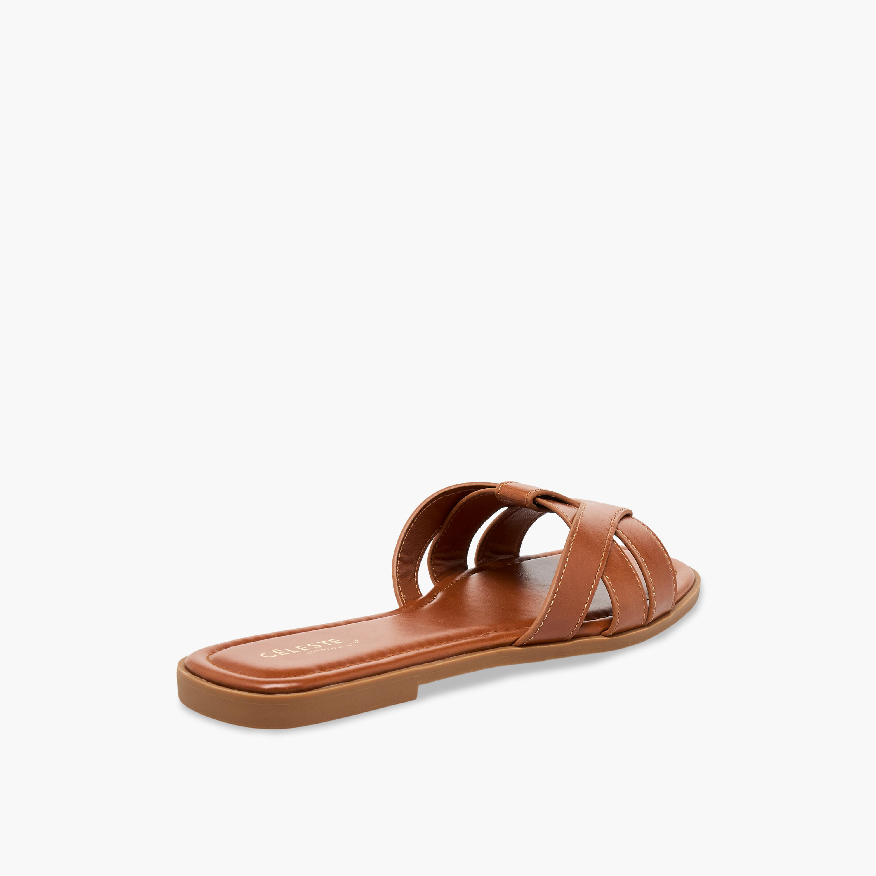 صندل نسائي مسطح سهل الارتداء من سيليست-women-shoes-sandals-flats-image-6