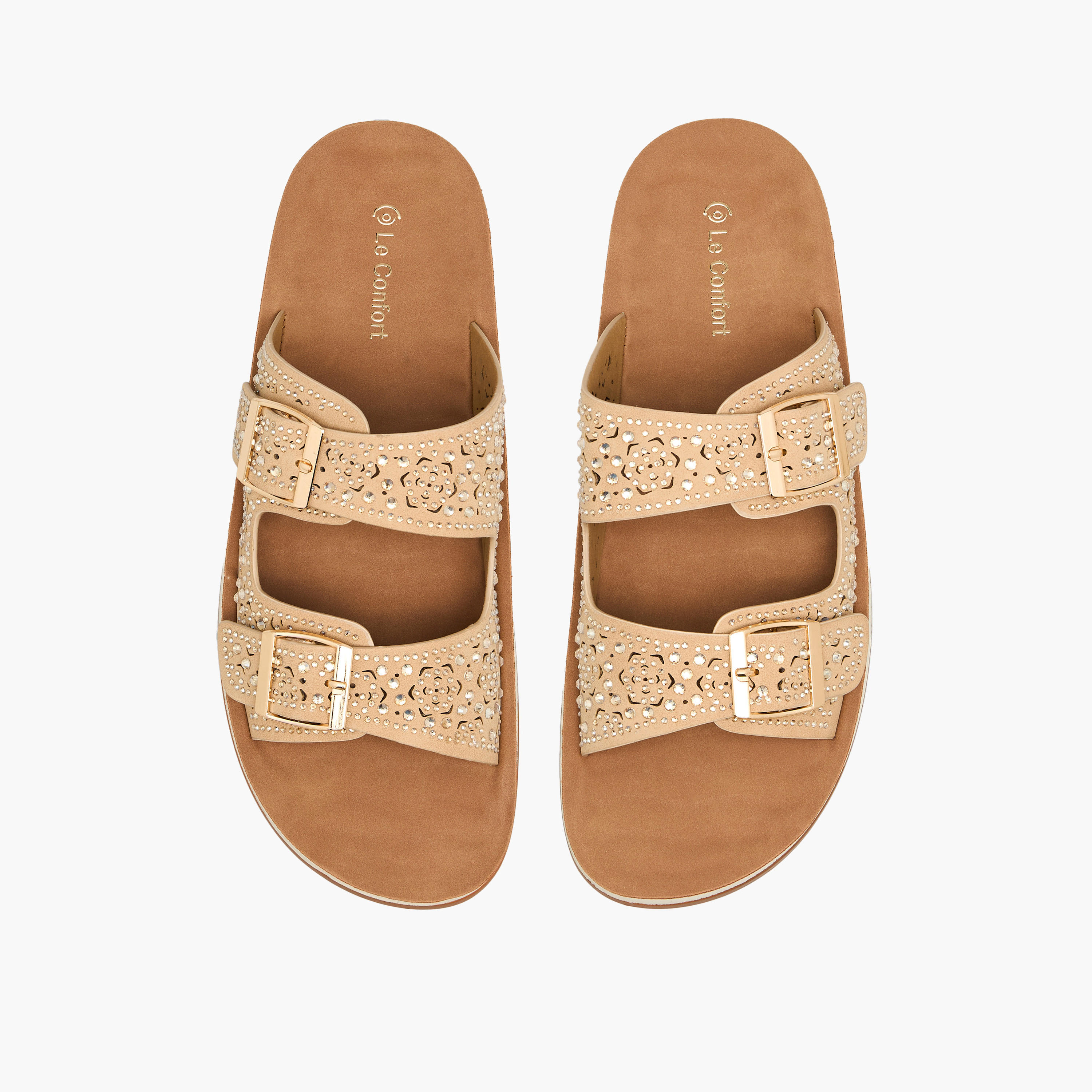 صندل مريح سهل الارتداء للنساء من لو كونفورت-women-shoes-flats-sandals-image-1