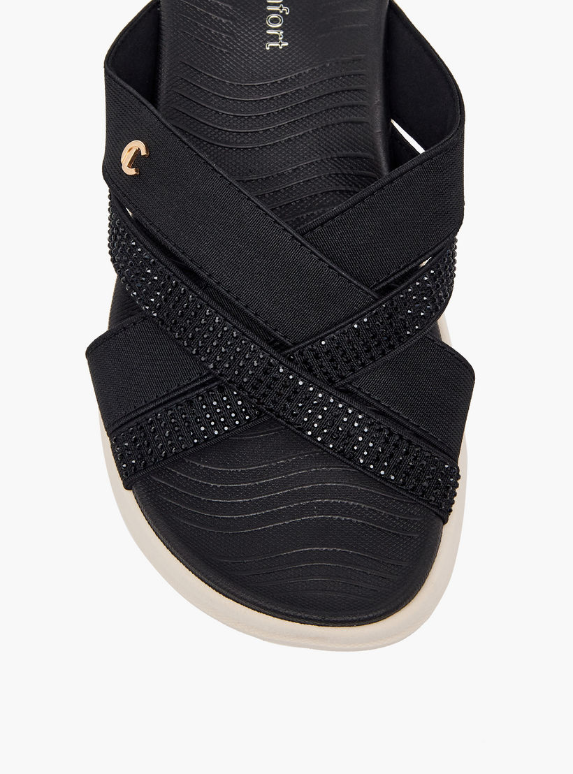 Le Confort Women Embellished Platform Sandals-women-shoes-sandals-flats-image-7