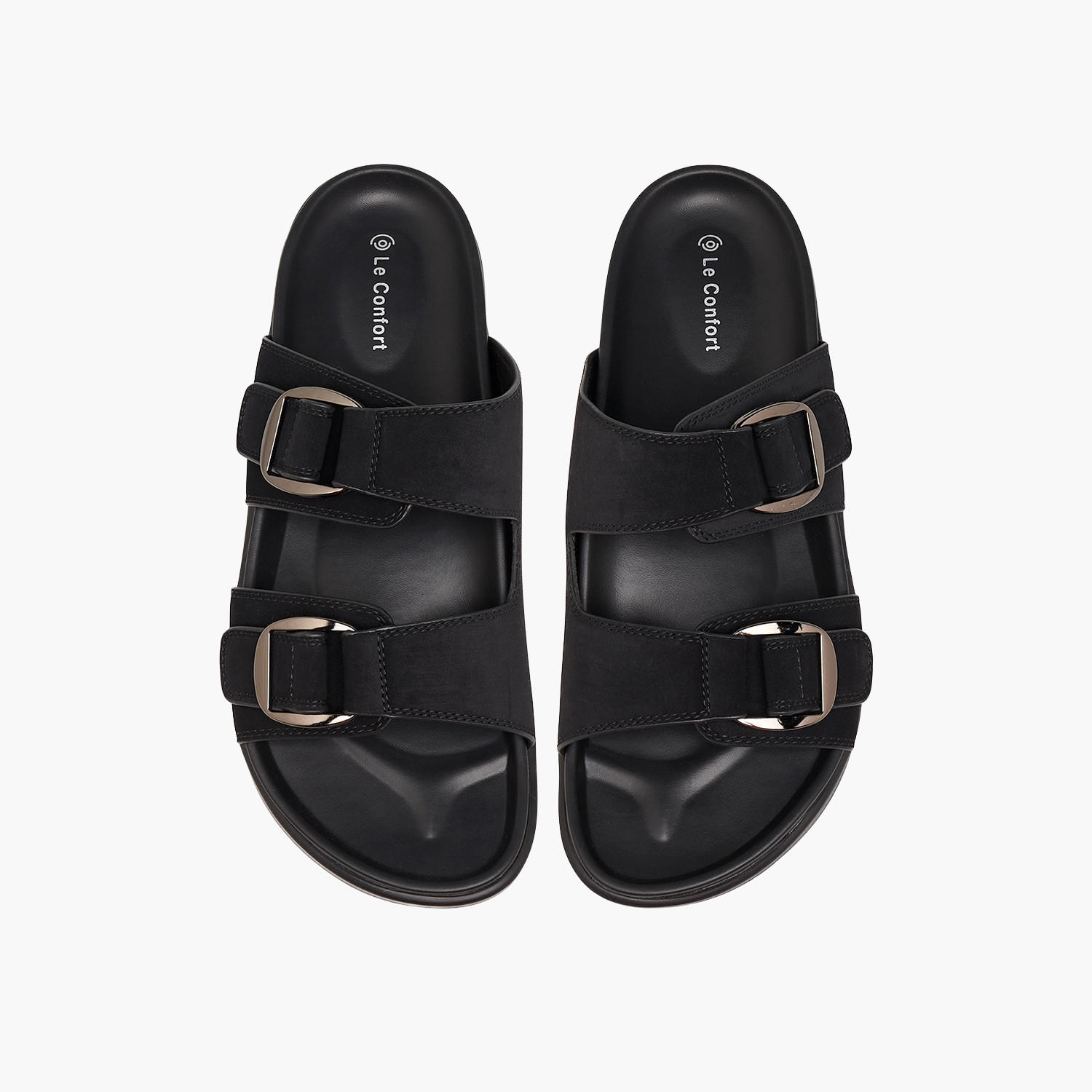 صندل سهل الارتداء بتفاصيل إبزيم للرجال من لو كونفورت-men-shoes-sandals-image-1