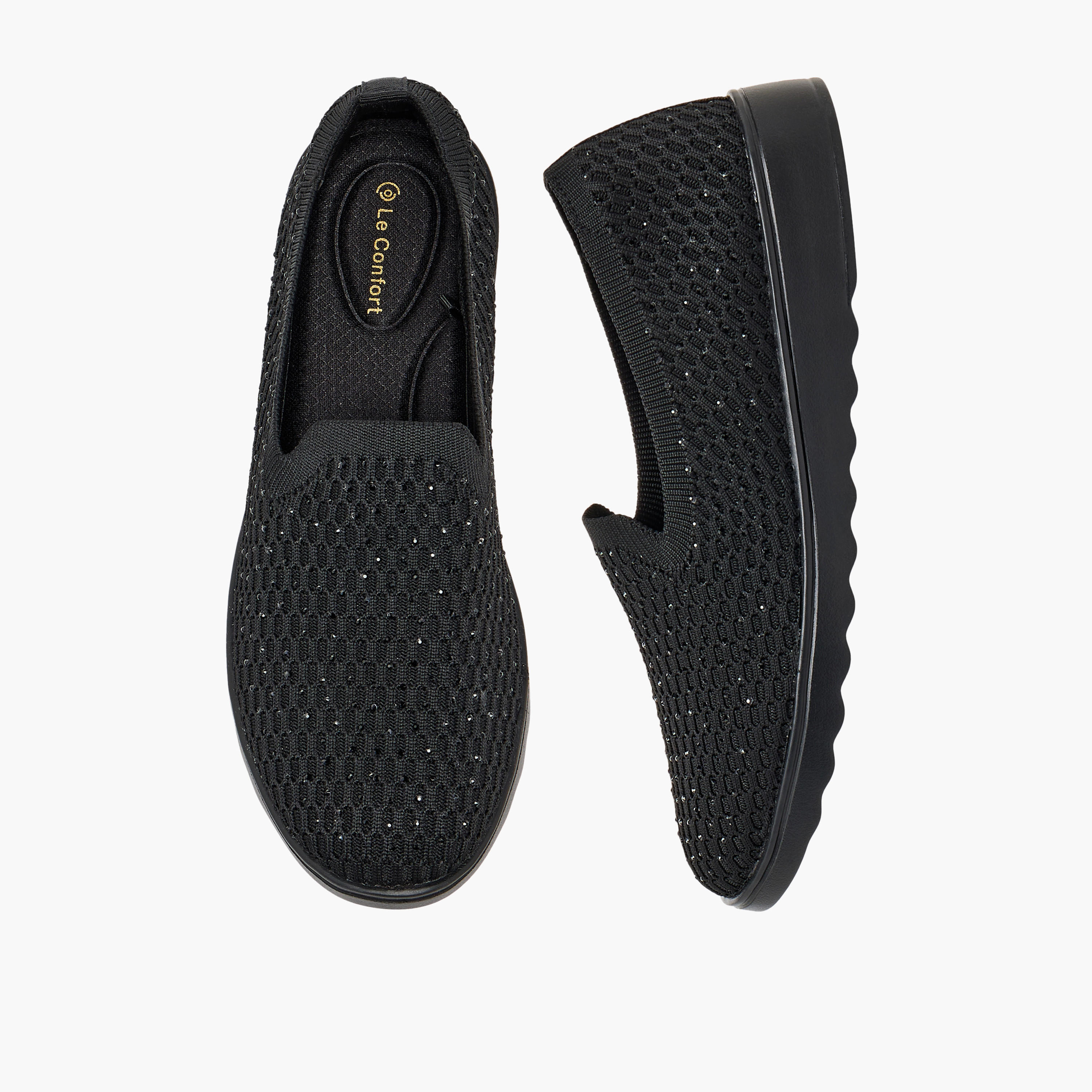Le Confort Women Embellished Slip-On Comfort Shoes-women-shoes-loafersandmoccasins-image-1