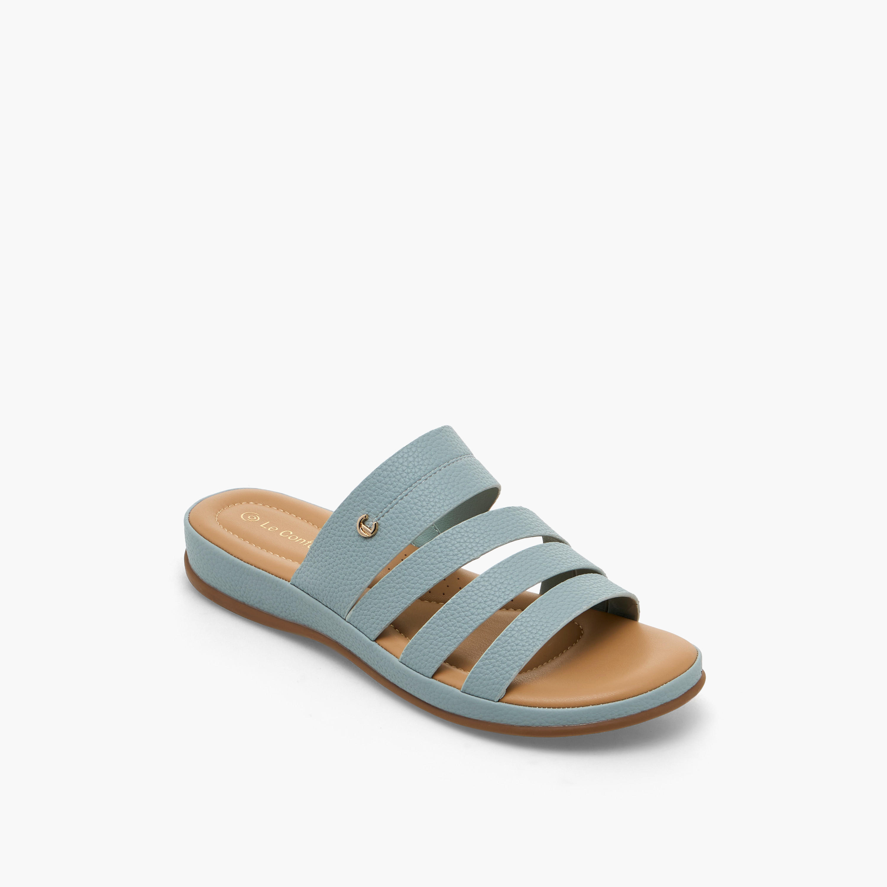 صندل مريح سهل الارتداء للنساء من لو كونفورت-women-shoes-sandals-flats-image-2