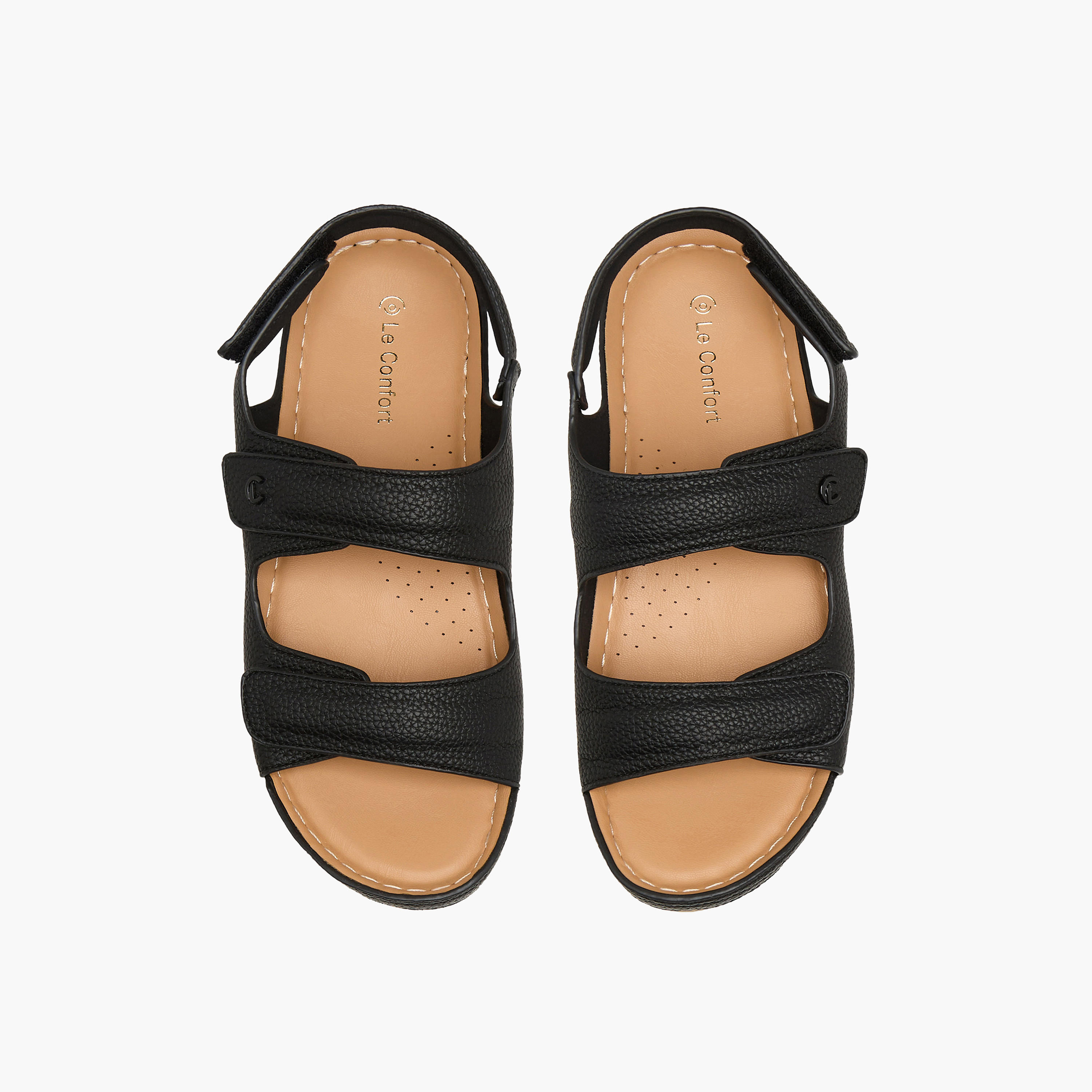 صندل مريح بارز الملمس للنساء من لو كونفورت-women-shoes-flats-sandals-image-1