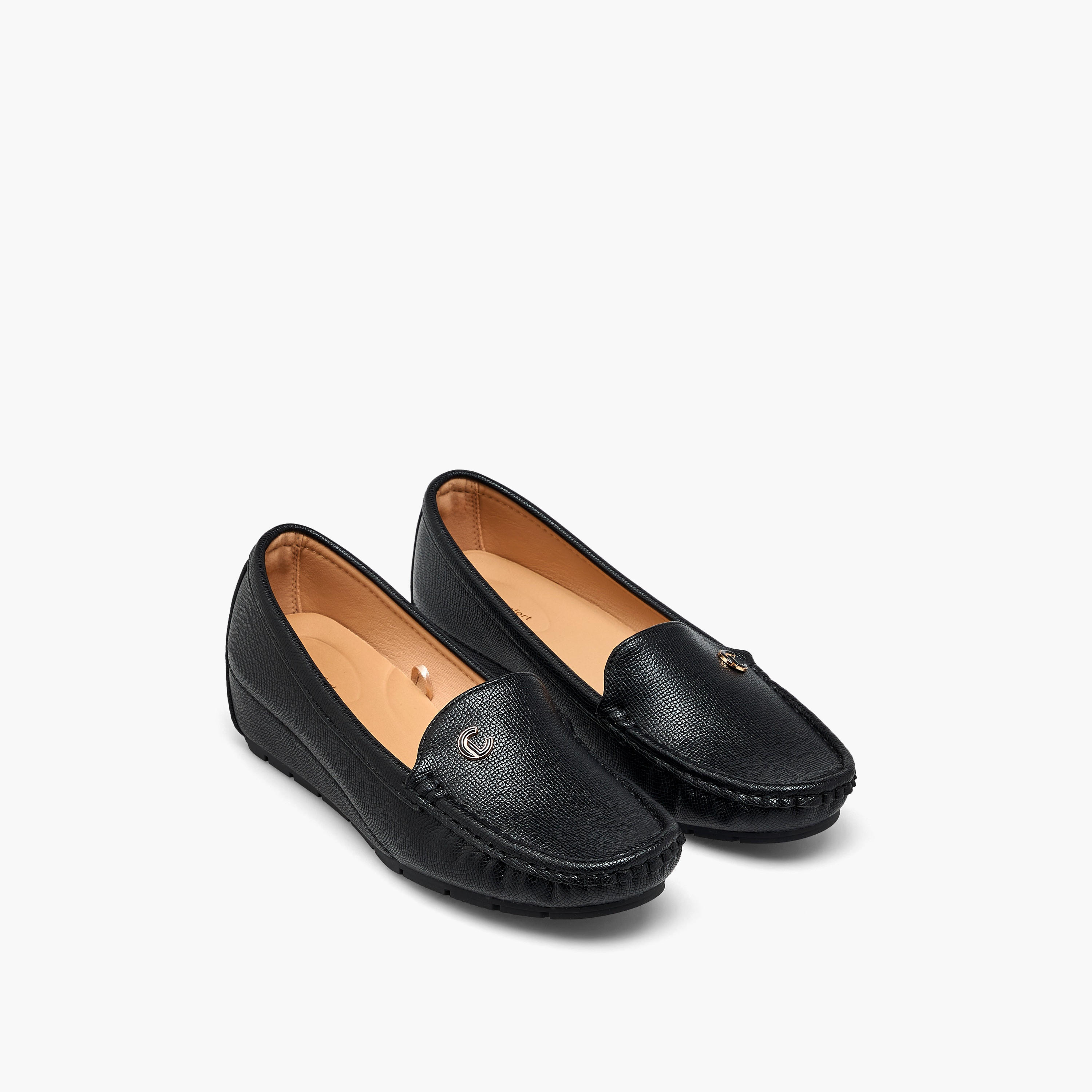 Le Confort Women Wedge Heel Loafers-women-shoes-loafersandmoccasins-image-1