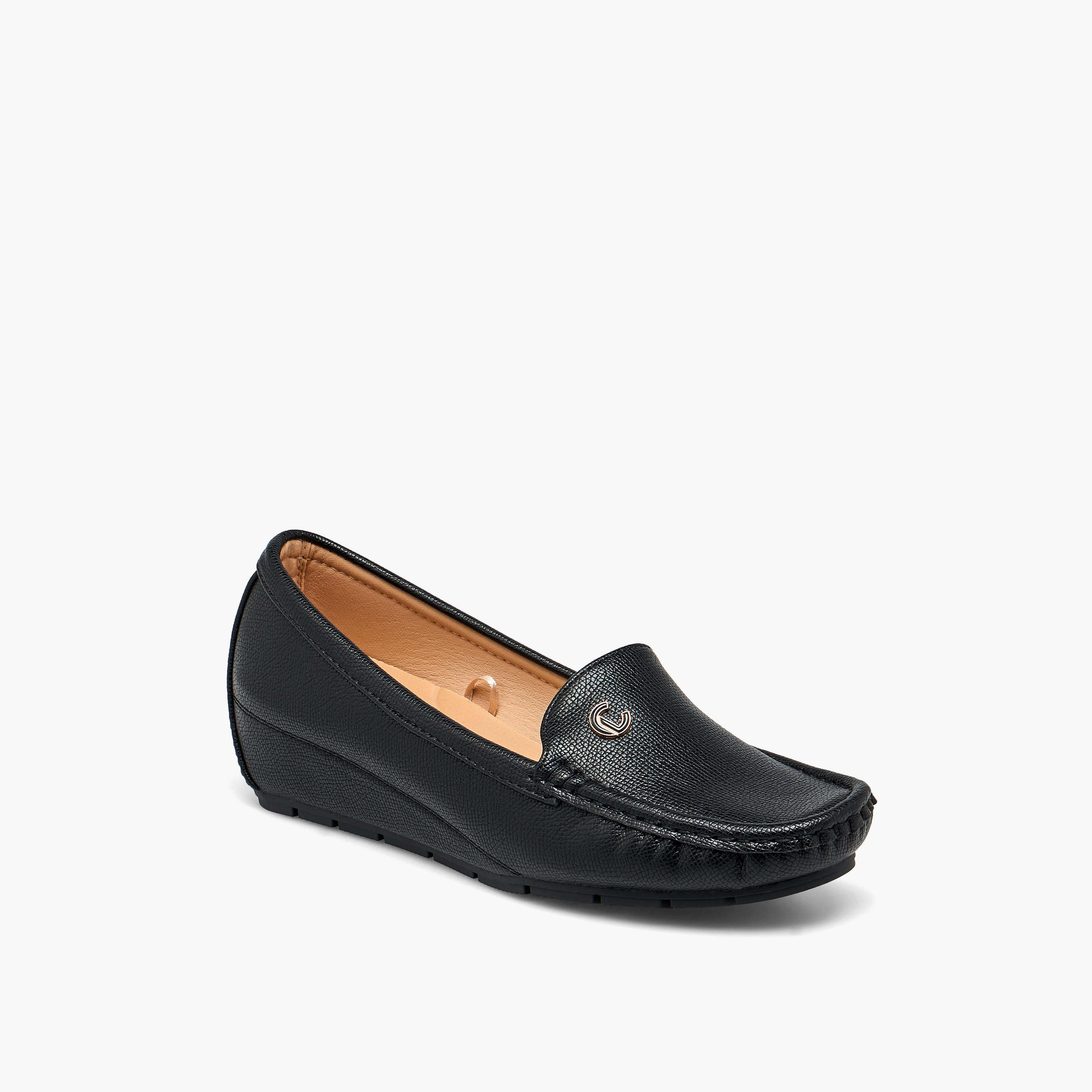 Le Confort Women Wedge Heel Loafers-women-shoes-loafersandmoccasins-image-2