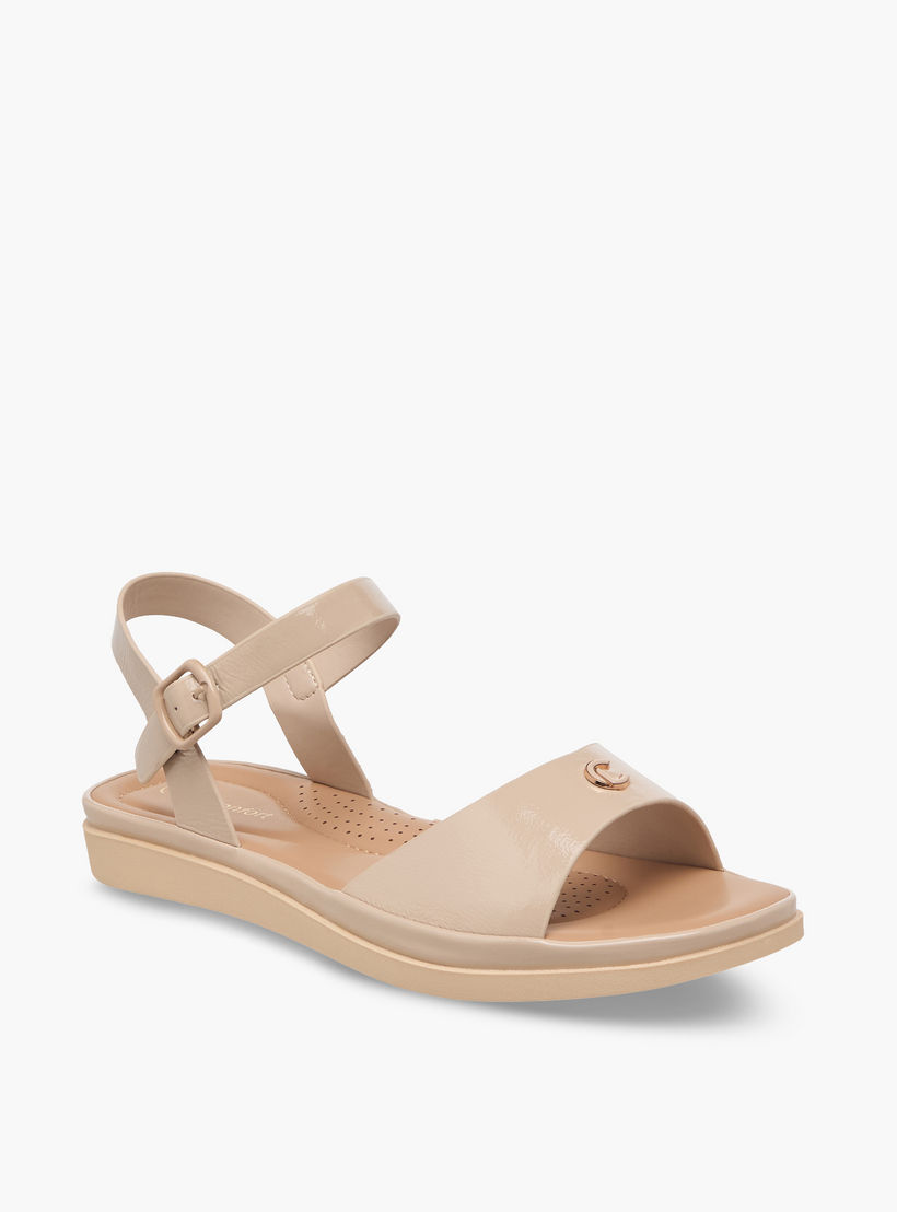 Le Confort Women Buckle Closure Sandals-women-shoes-flats-sandals-image-2