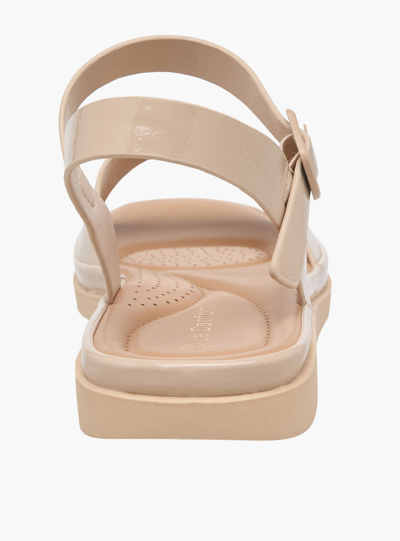 Le Confort Women Buckle Closure Sandals-women-shoes-flats-sandals-image-5