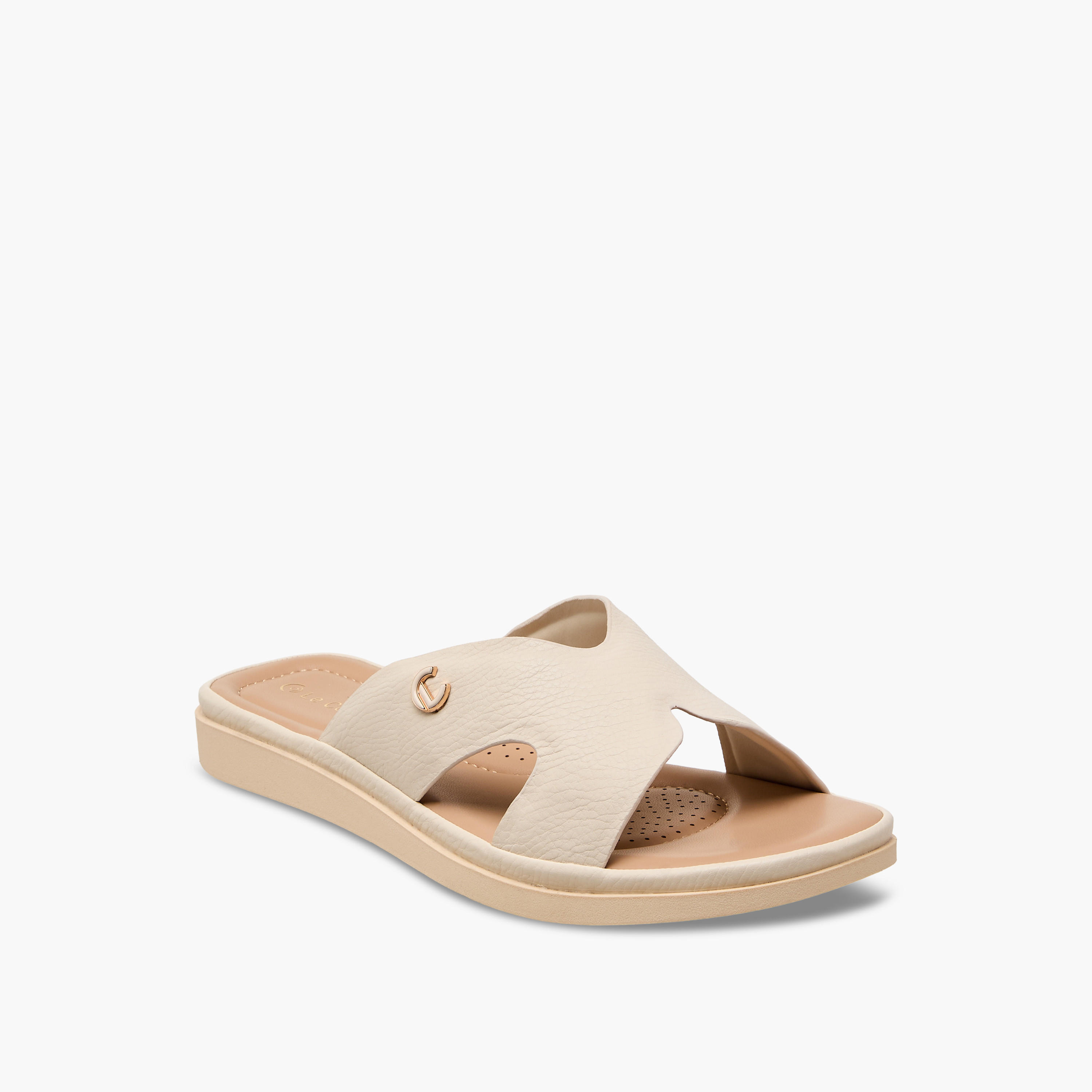 صندل مريح سهل الارتداء للنساء من لو كونفورت-women-shoes-flats-sandals-image-2