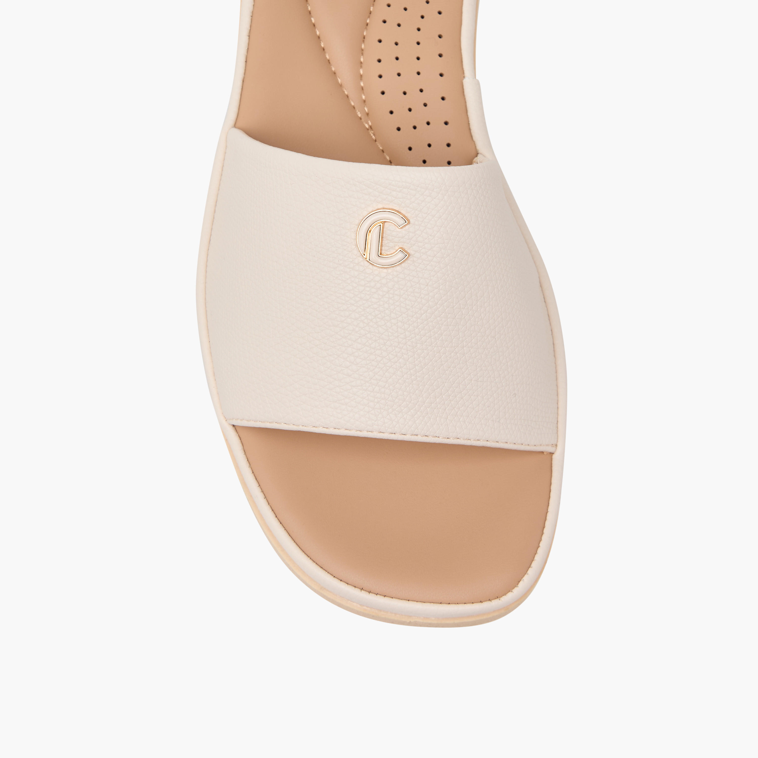 صندل مريح بارز الملمس للنساء من لو كونفورت-women-shoes-flats-sandals-image-4