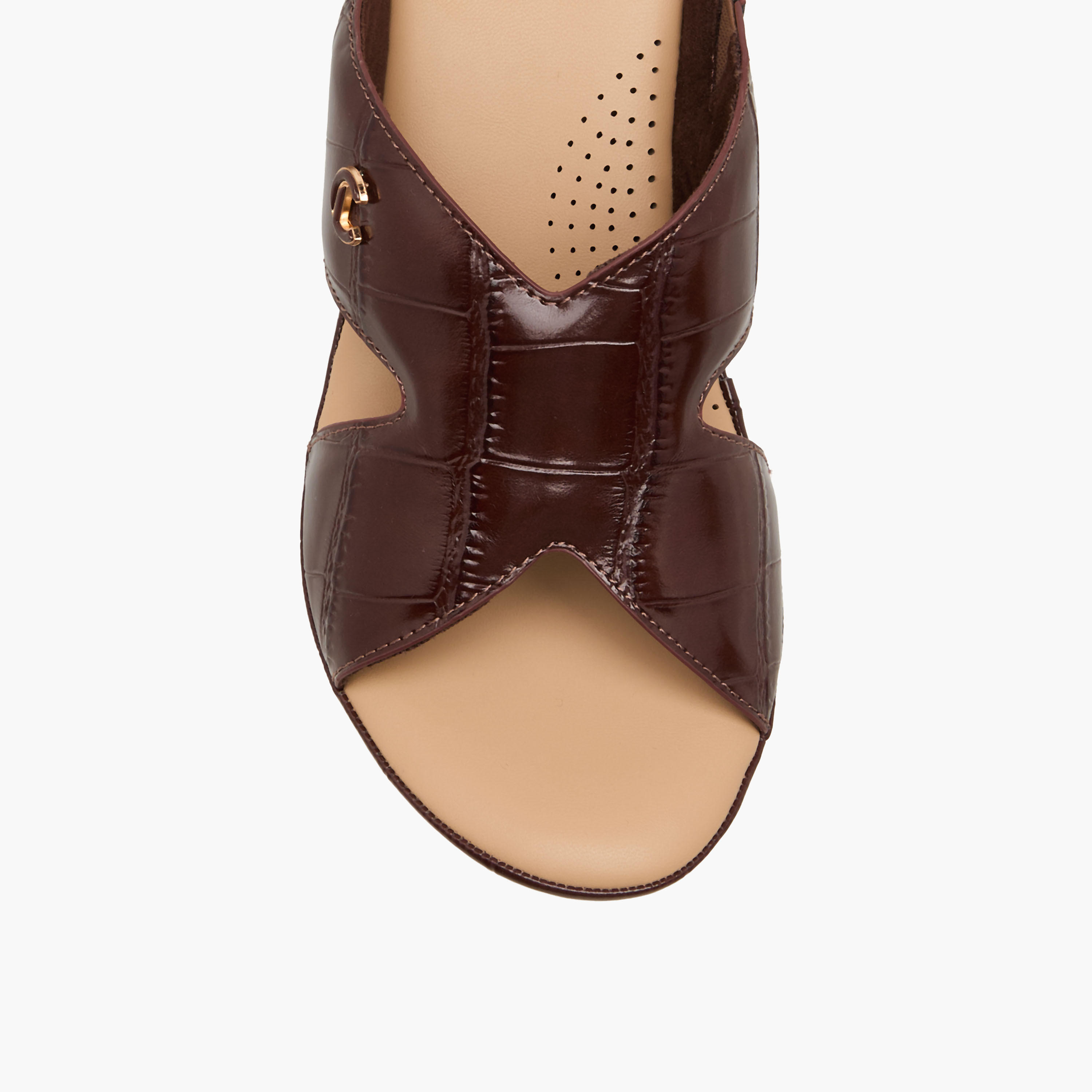 Le Confort Women Wedge Heel Comfort Sandals-women-shoes-sandals-heeled-image-4