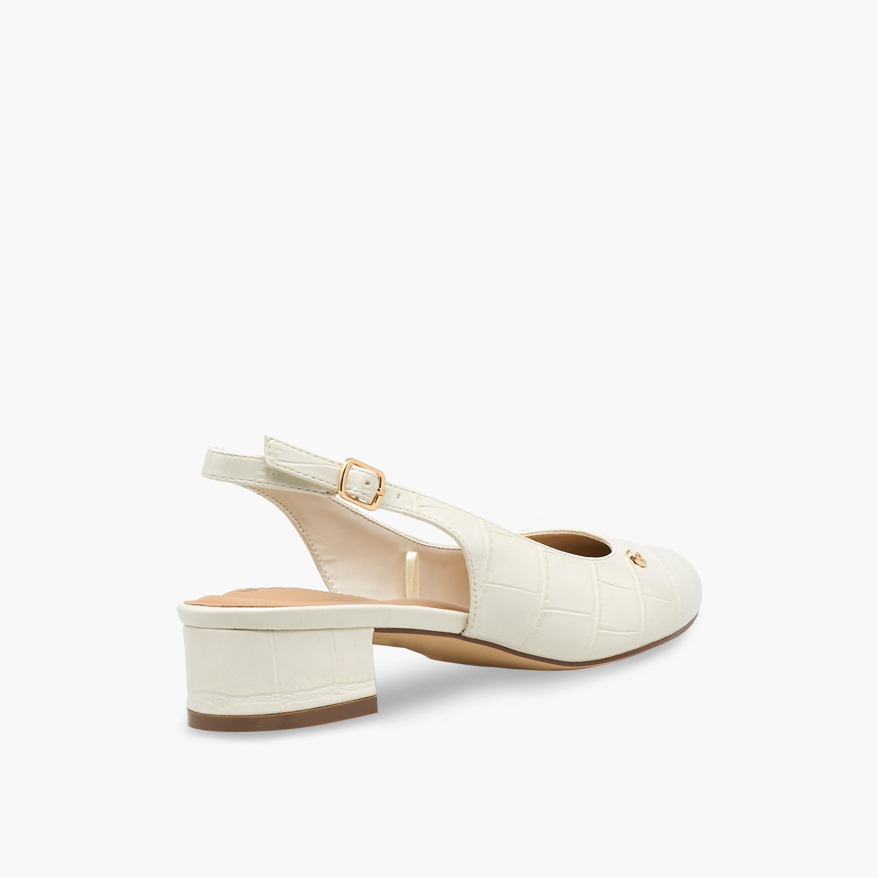 Le Confort Women Textured Block Heel Shoes-women-shoes-sandals-heeled-image-4