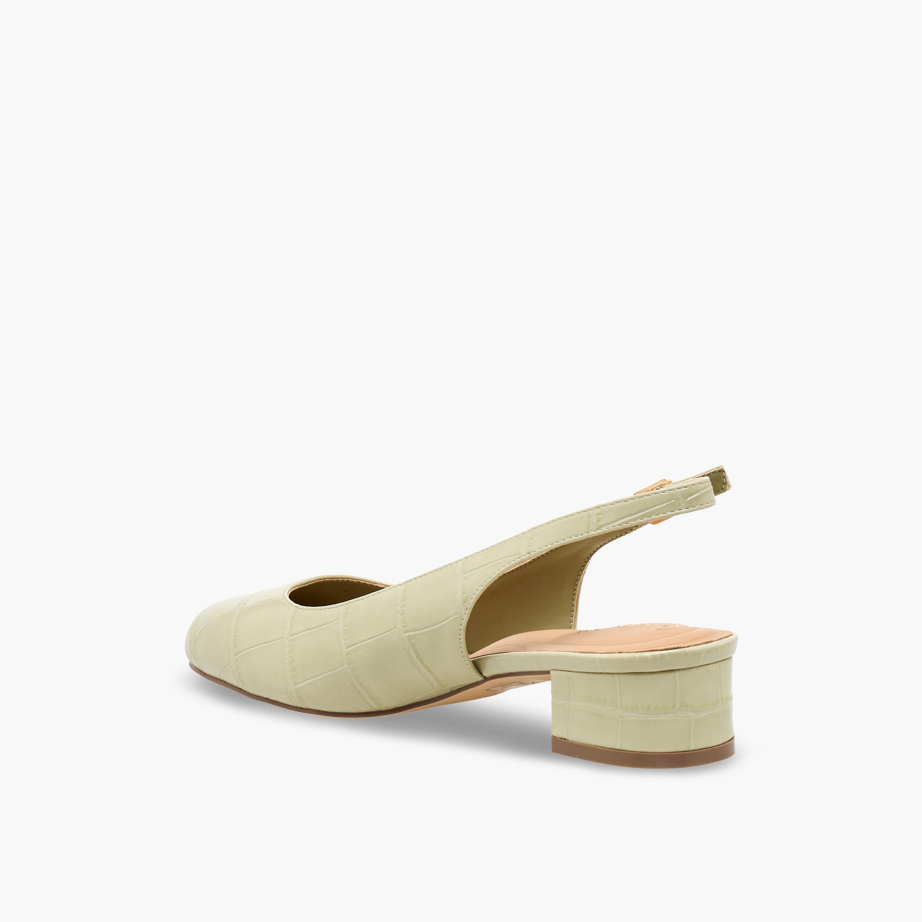 حذاء بكعب سميك وملمس بارز للنساء من لو كونفورت-women-shoes-sandals-heeled-image-6